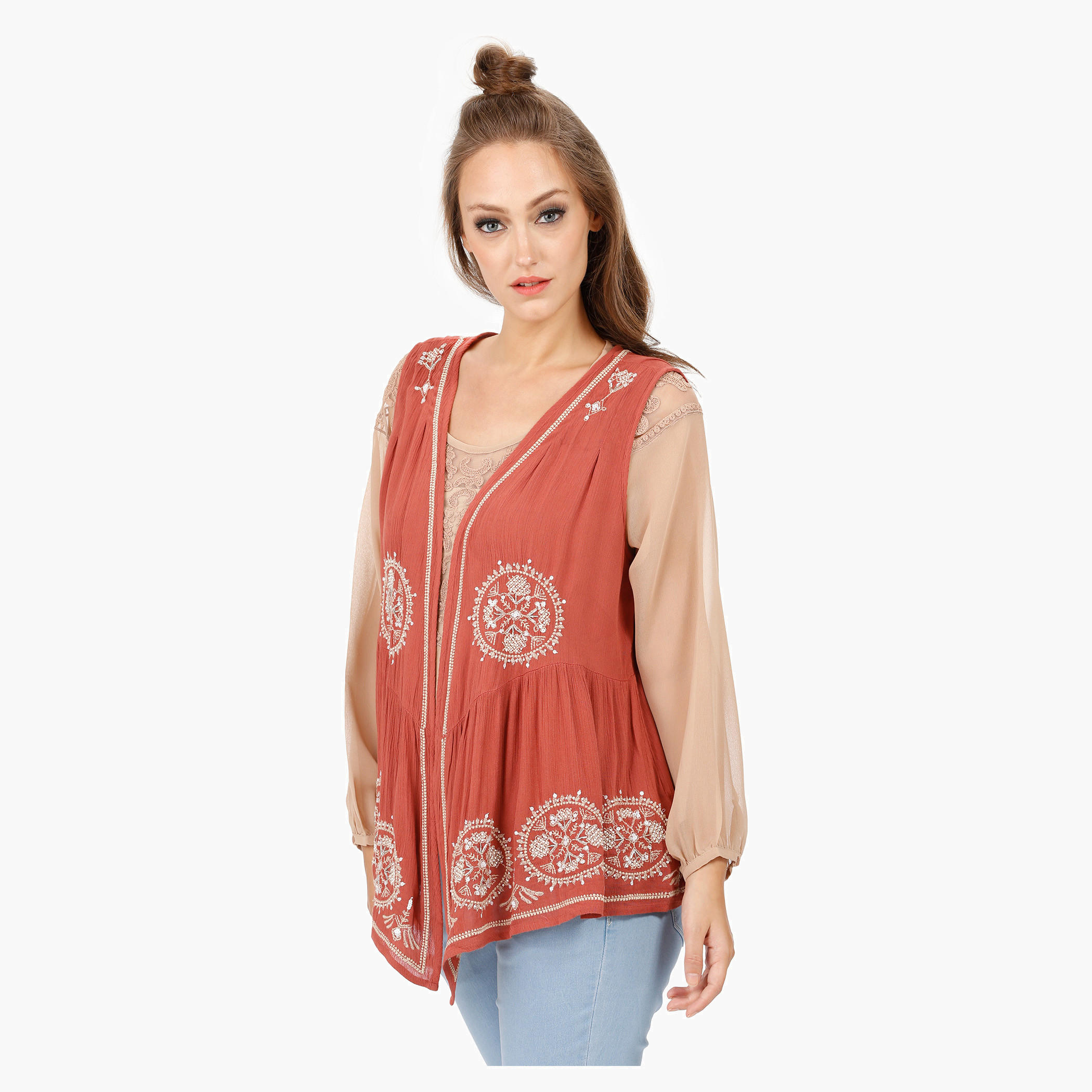 Embroidered Sleeveless Jacket-women-clothing-shirtsandblouses-blouses-image-3