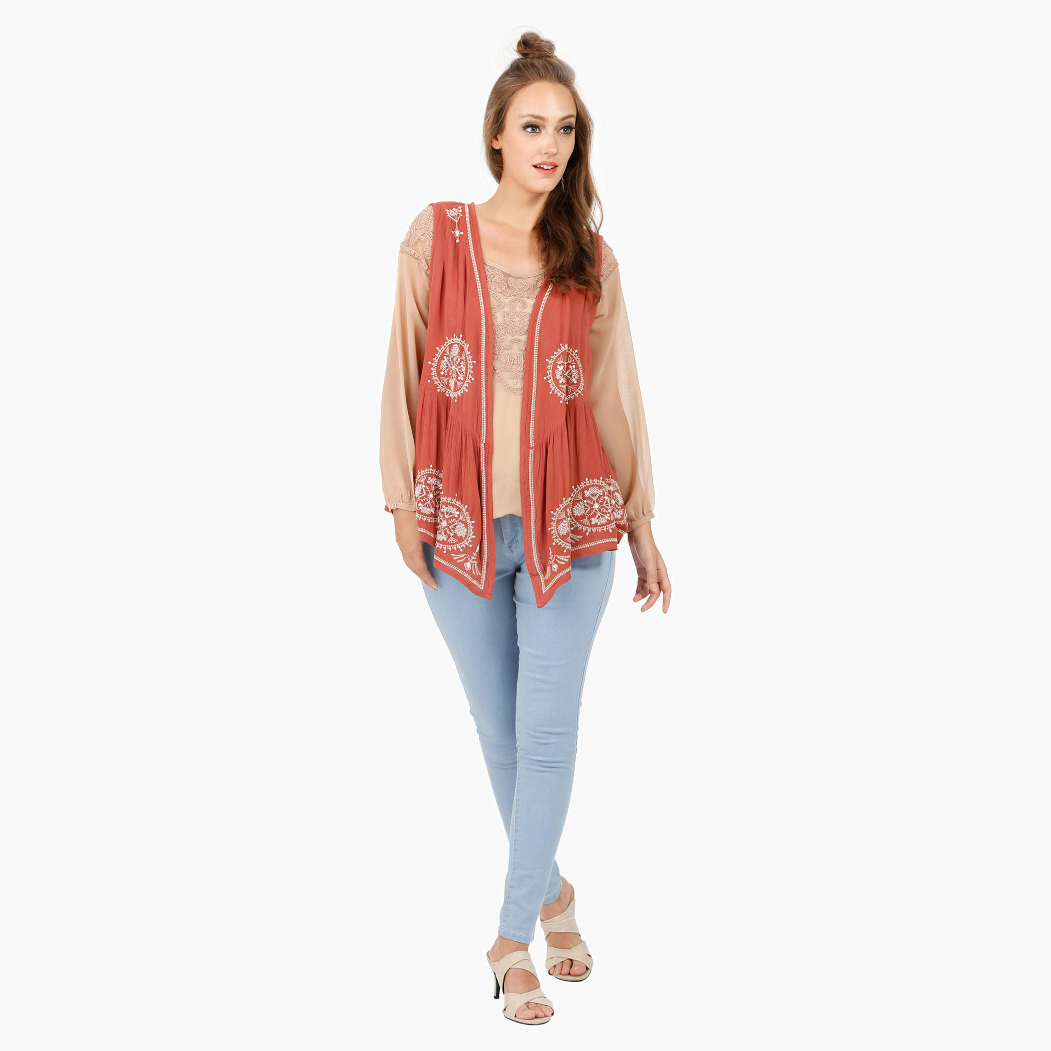 Embroidered Sleeveless Jacket-women-clothing-shirtsandblouses-blouses-image-1