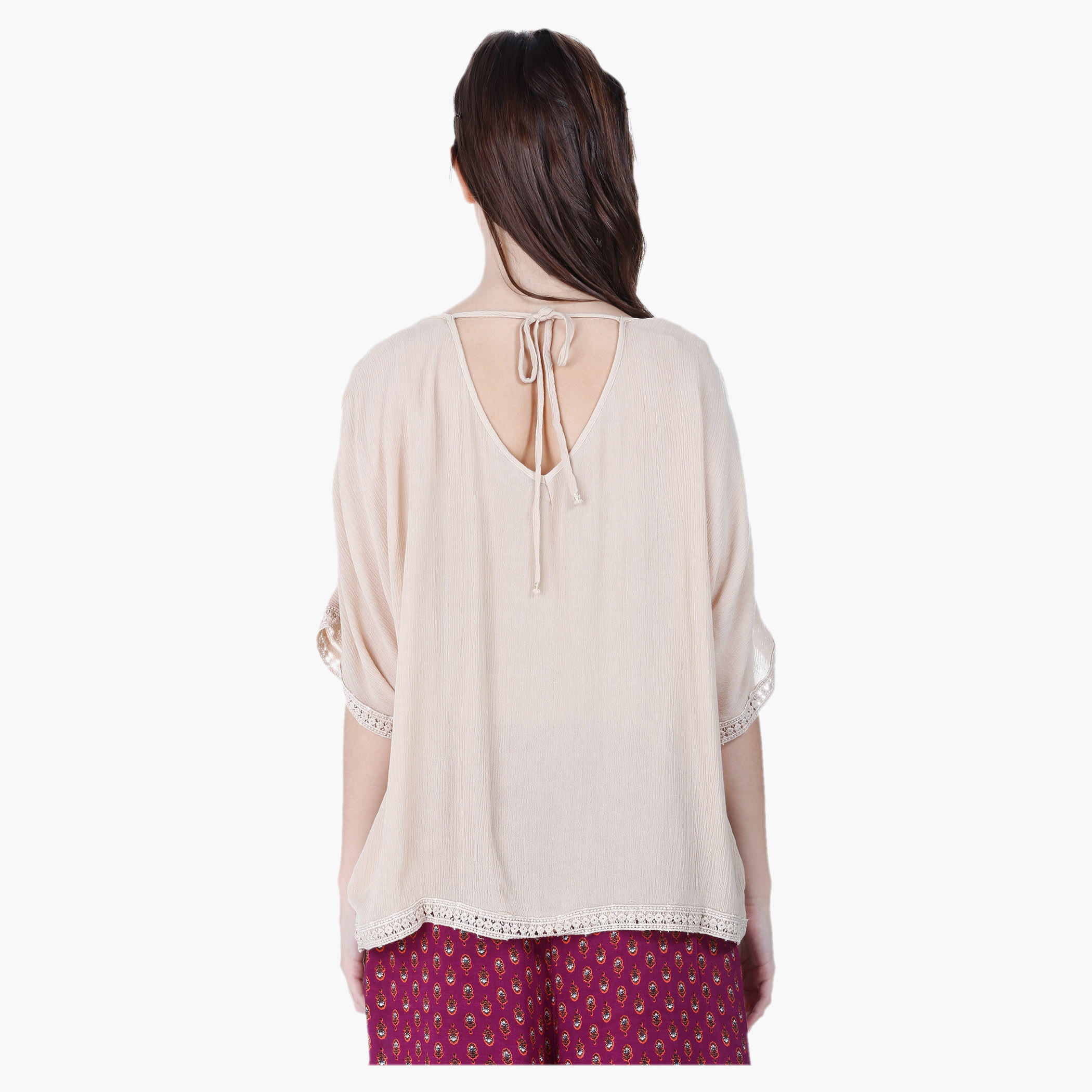 V-Neck Long-Sleeved Blouse-women-clothing-shirtsandblouses-blouses-image-9