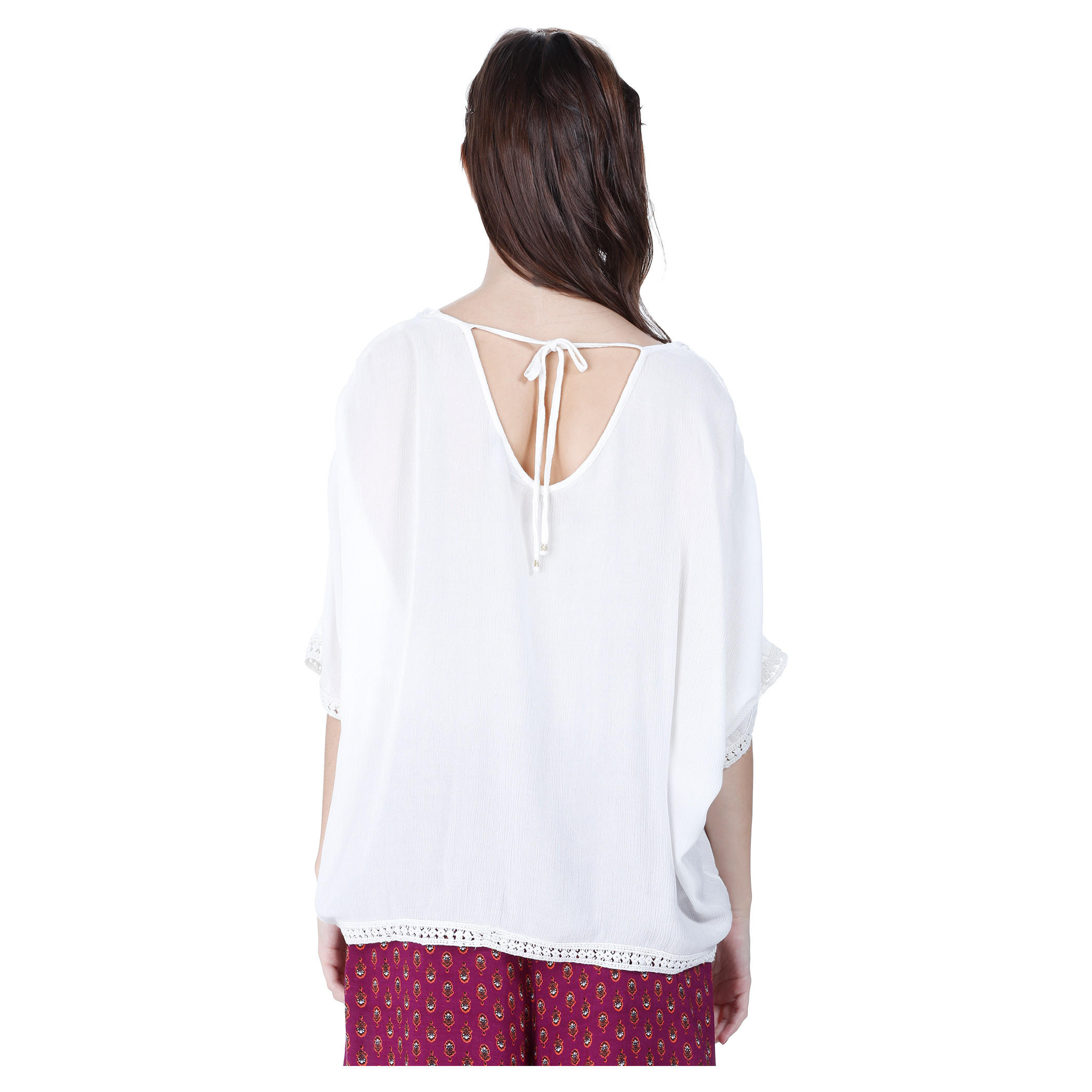 V-Neck Long-Sleeved Blouse-women-clothing-shirtsandblouses-blouses-image-4