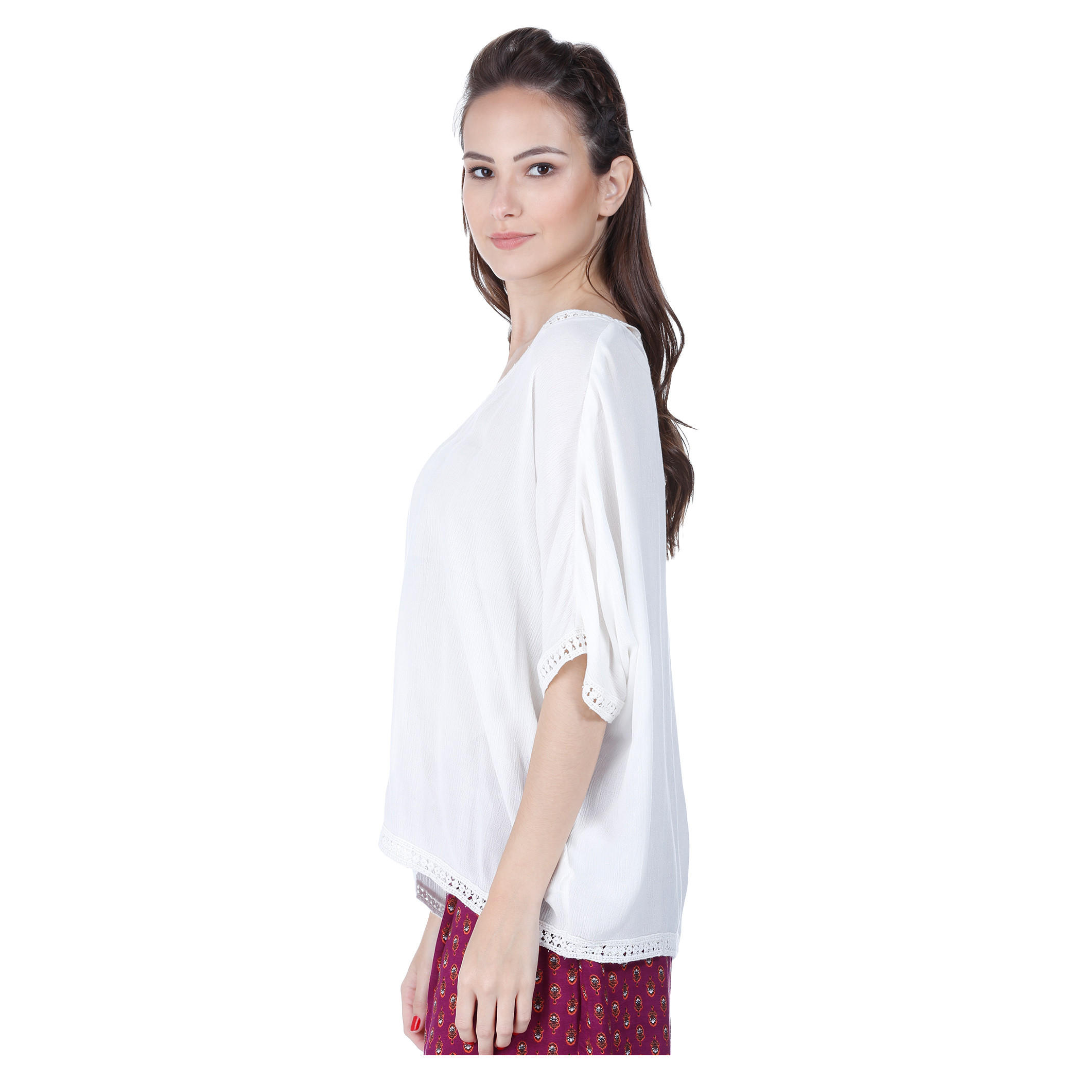 V-Neck Long-Sleeved Blouse-women-clothing-shirtsandblouses-blouses-image-3