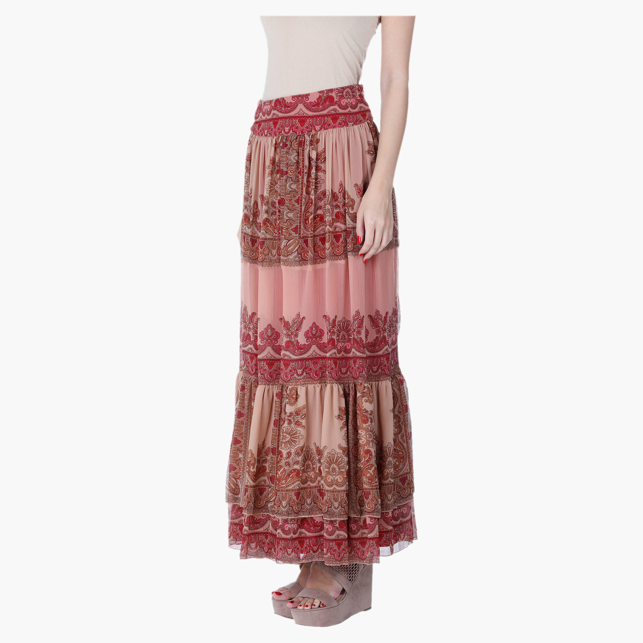 Ethnic Print Maxi Skirt-women-clothing-bottoms-skirts-image-3