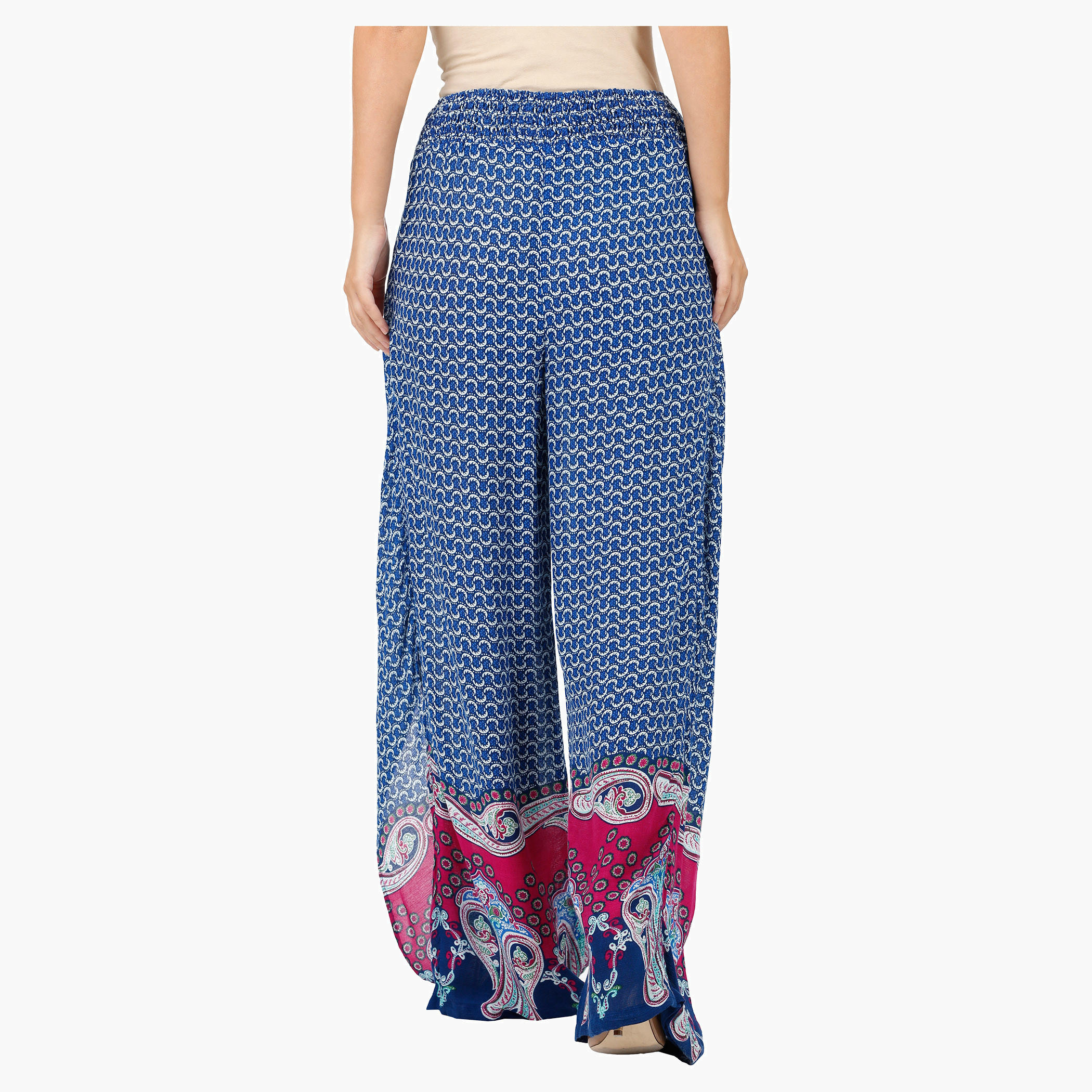 Printed Wrap with Skirt Palazzo-women-clothing-bottoms-trousers-image-2