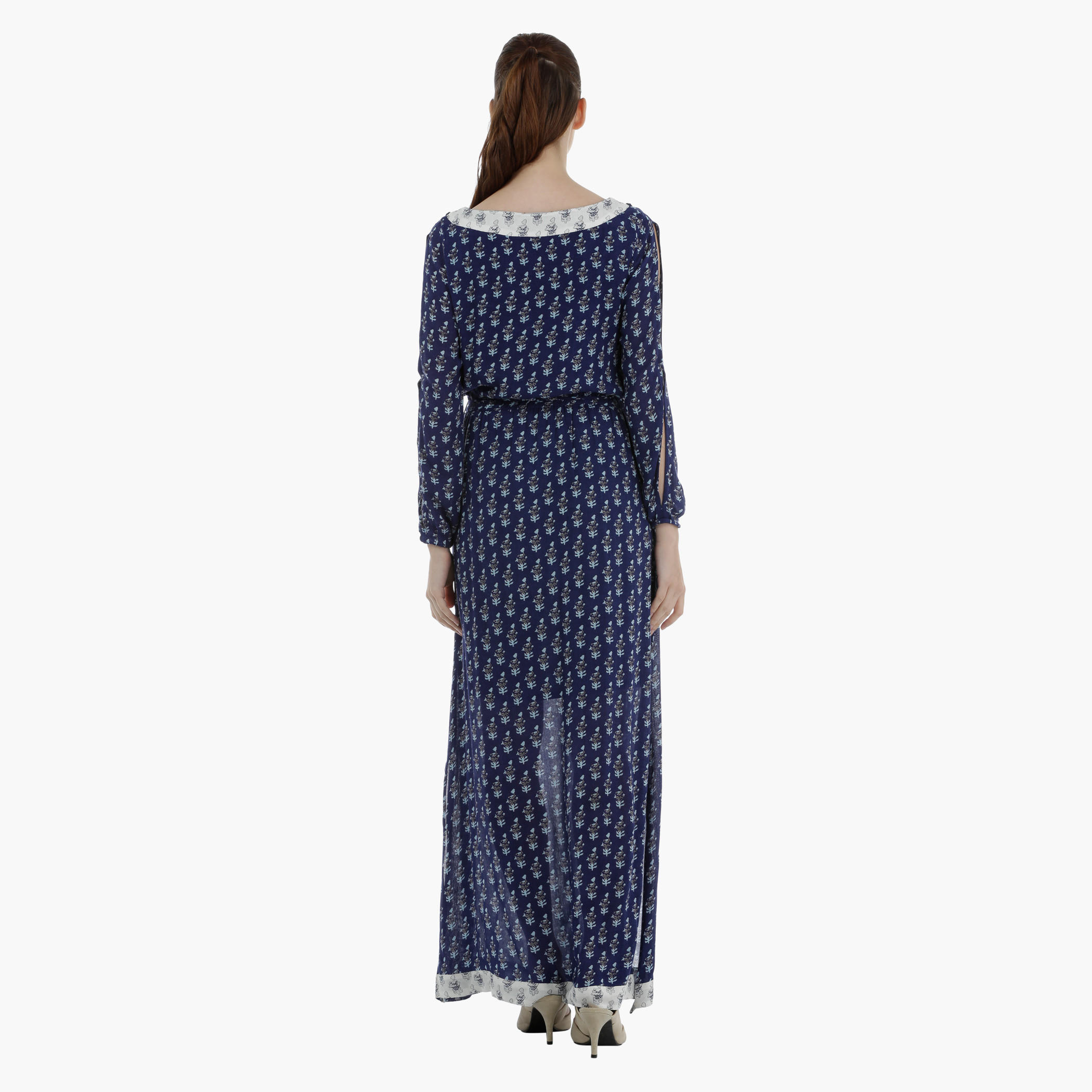 Mix Print Maxi Dress with Long Sleeves-women-clothing-dresses-image-3