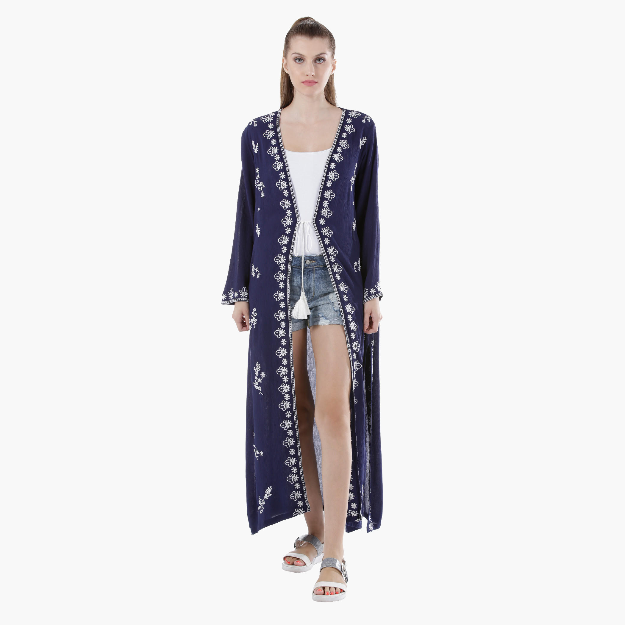 Embroidered Jacket in Regular Fit-women-clothing-shirtsandblouses-blouses-image-4