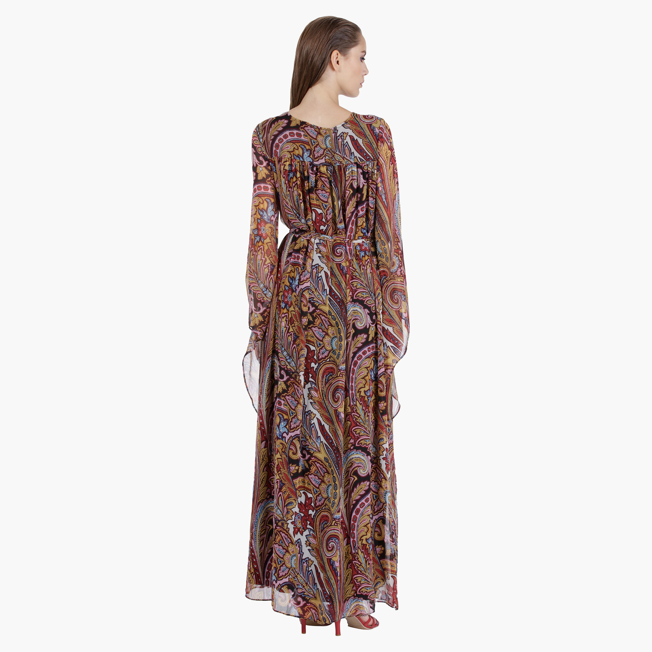 Printed Maxi Dress in Regular Fit-women-clothing-dresses-image-2