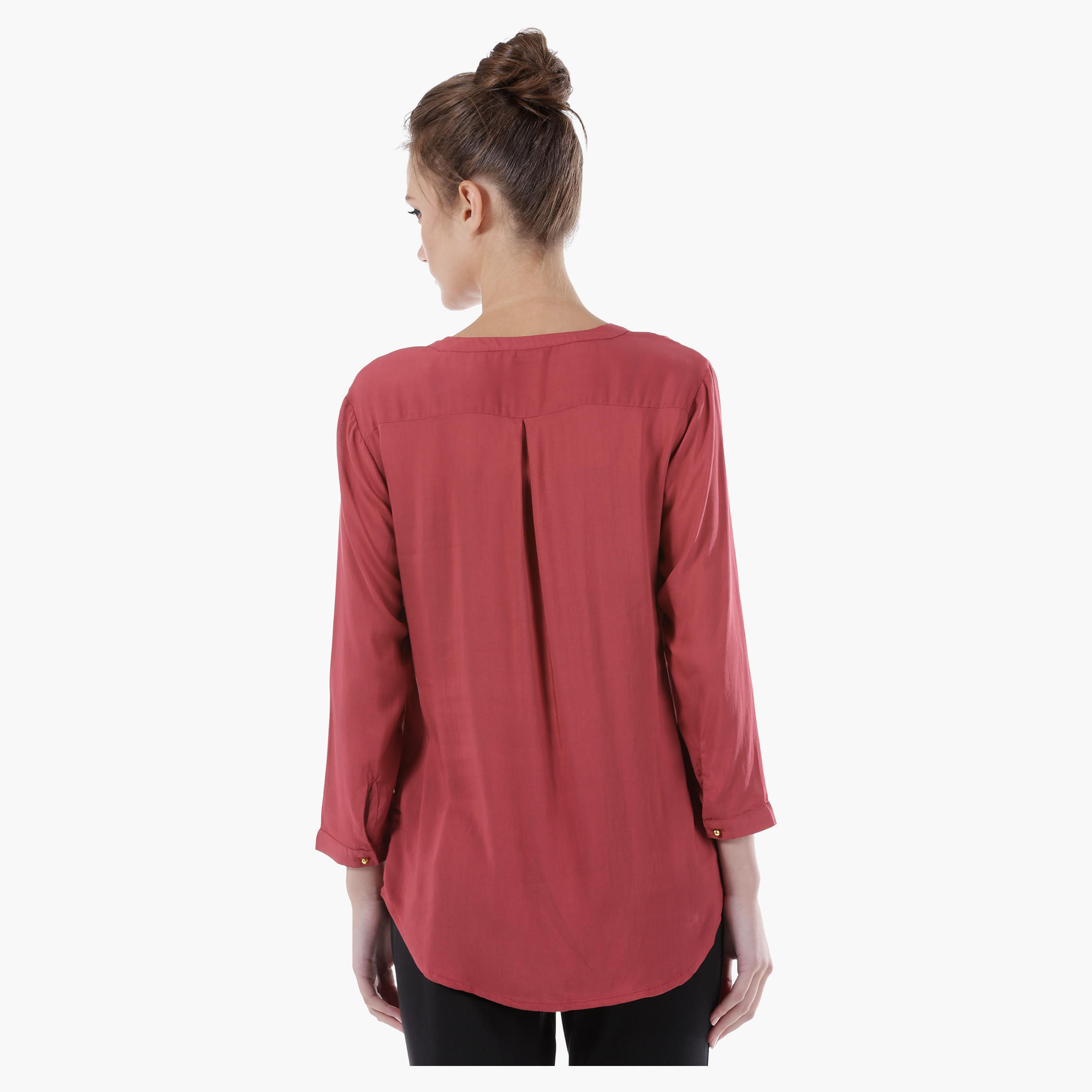 V-neck Long Sleeves Top-women-clothing-shirtsandblouses-blouses-image-7
