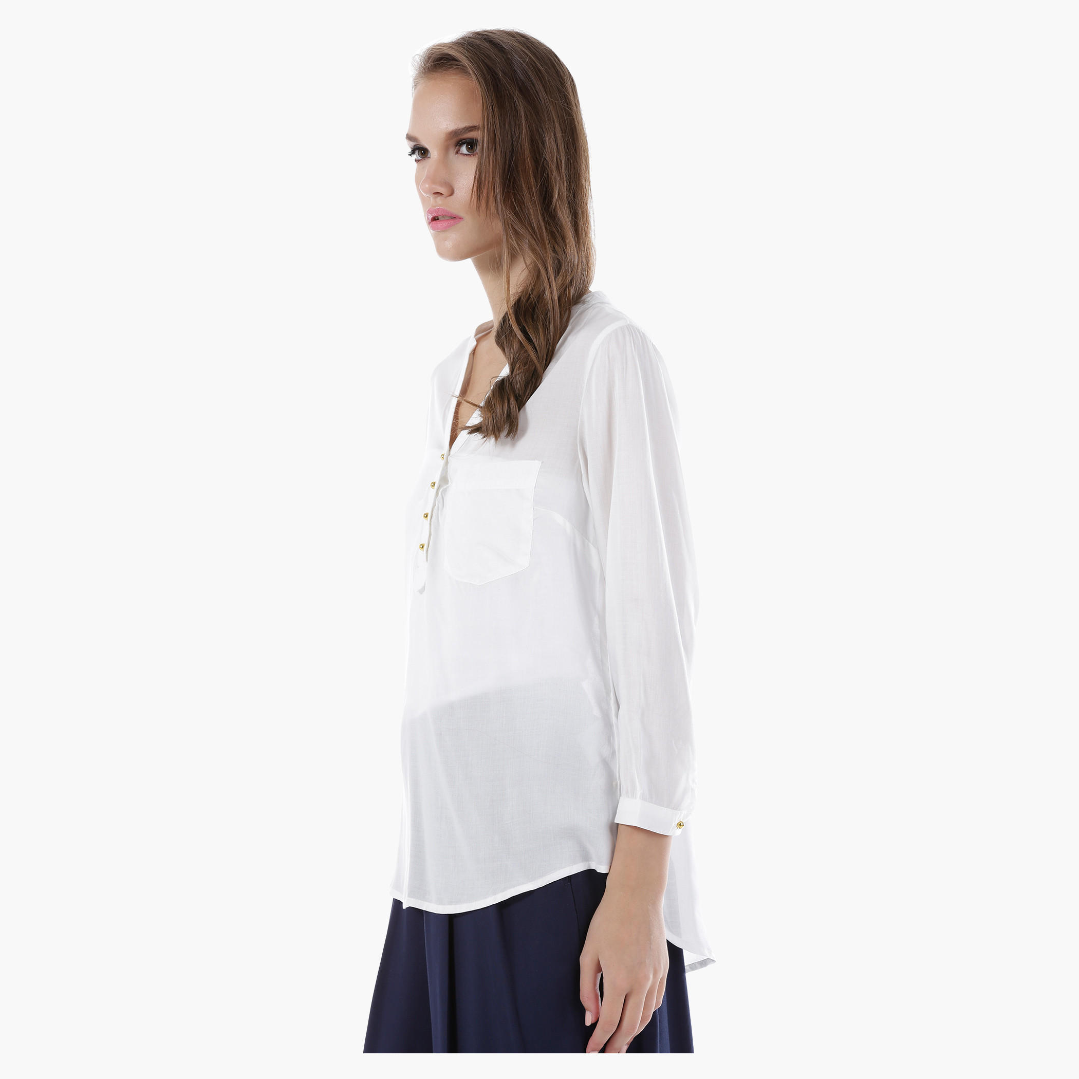 V-neck Long Sleeves Top-women-clothing-shirtsandblouses-blouses-image-13