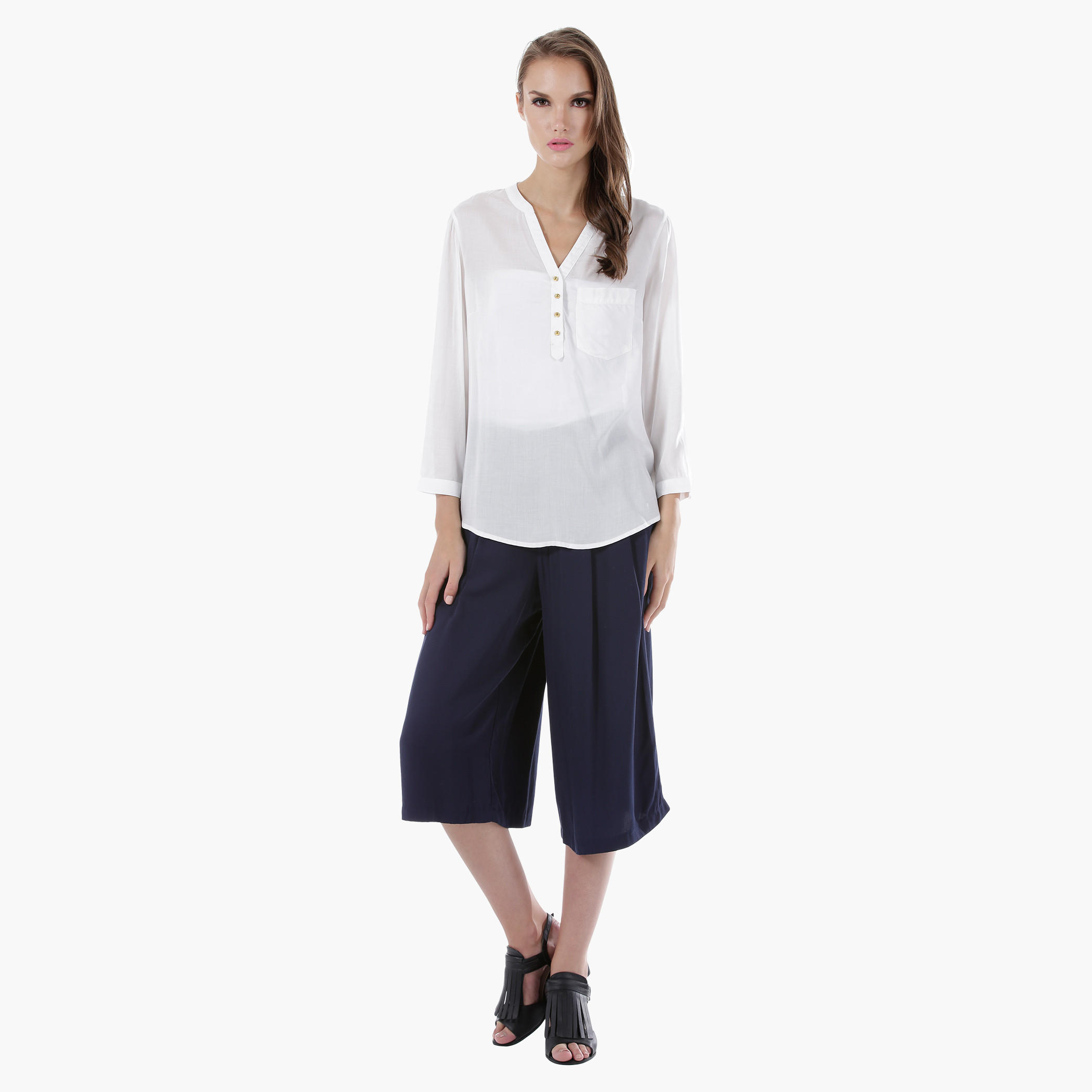V-neck Long Sleeves Top-women-clothing-shirtsandblouses-blouses-image-15