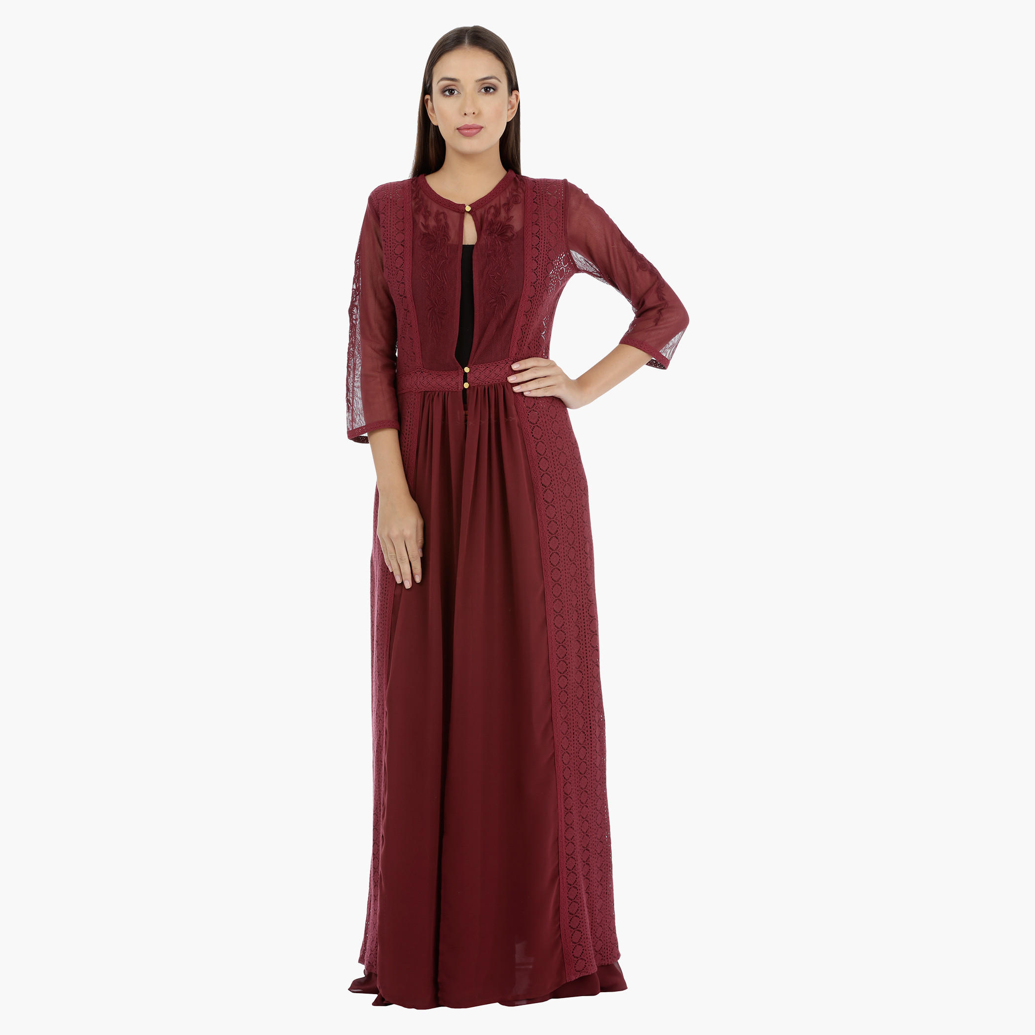 Embroidered Maxi Jacket-women-clothing-shirtsandblouses-blouses-image-1