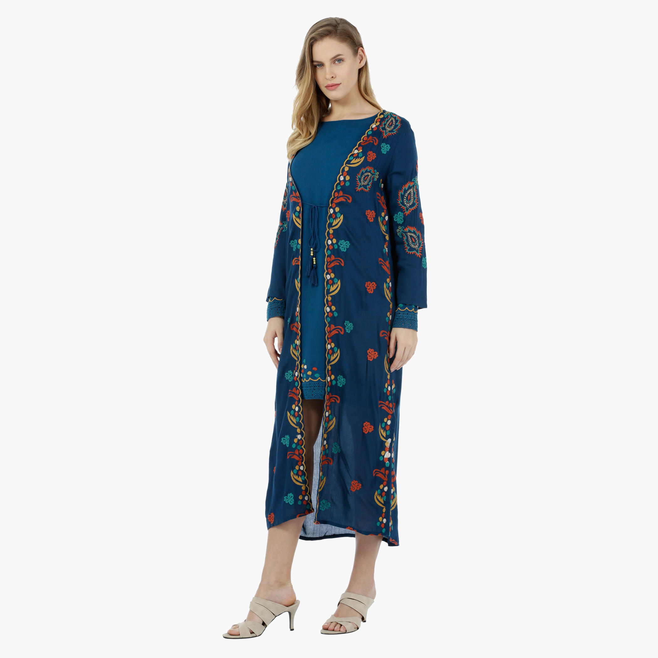 Full-sleeved Embroidered Outerwear-women-clothing-shirtsandblouses-blouses-image-3