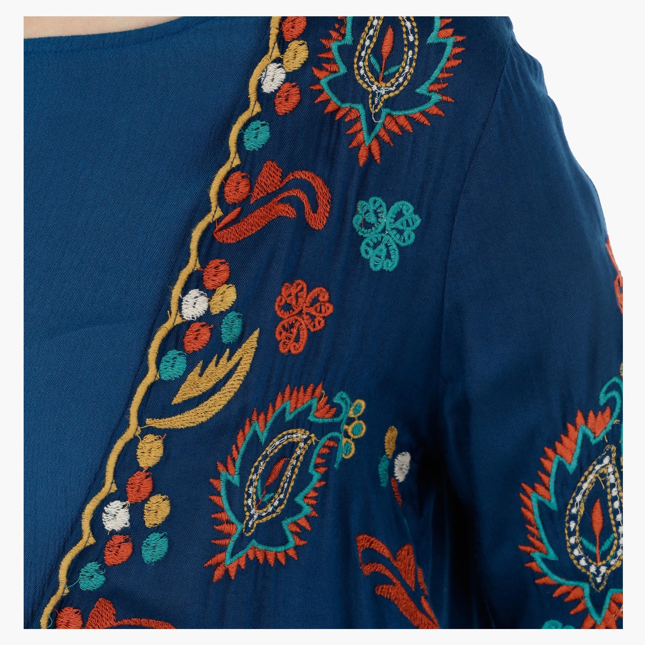 Full-sleeved Embroidered Outerwear-women-clothing-shirtsandblouses-blouses-image-4