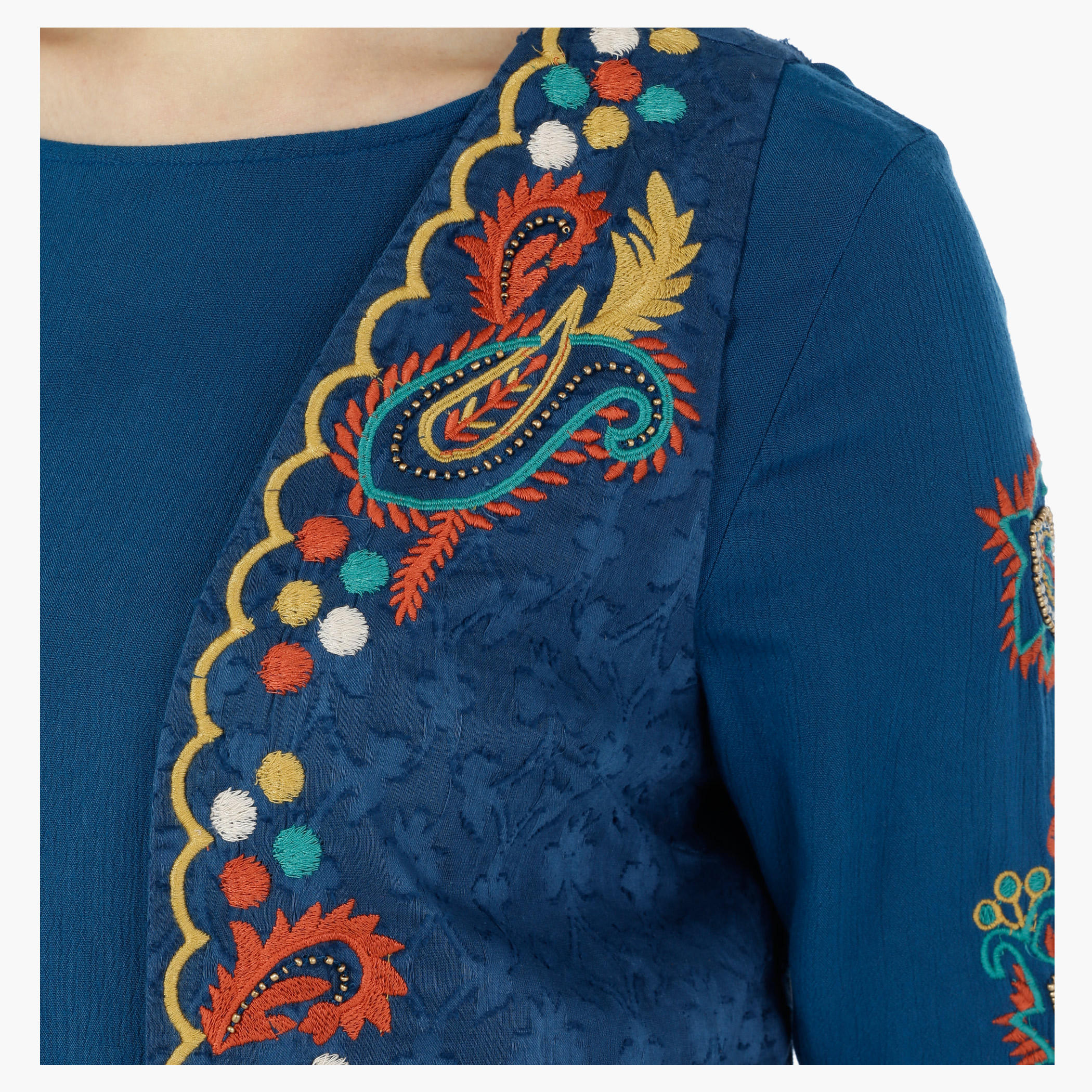Jacquard Embroidered Outerwear-women-winterwear-coatsandjackets-jackets-image-4