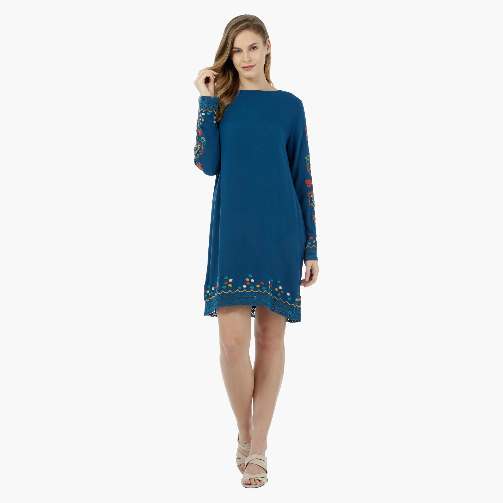 Embroidered Dress-women-clothing-dresses-image-1