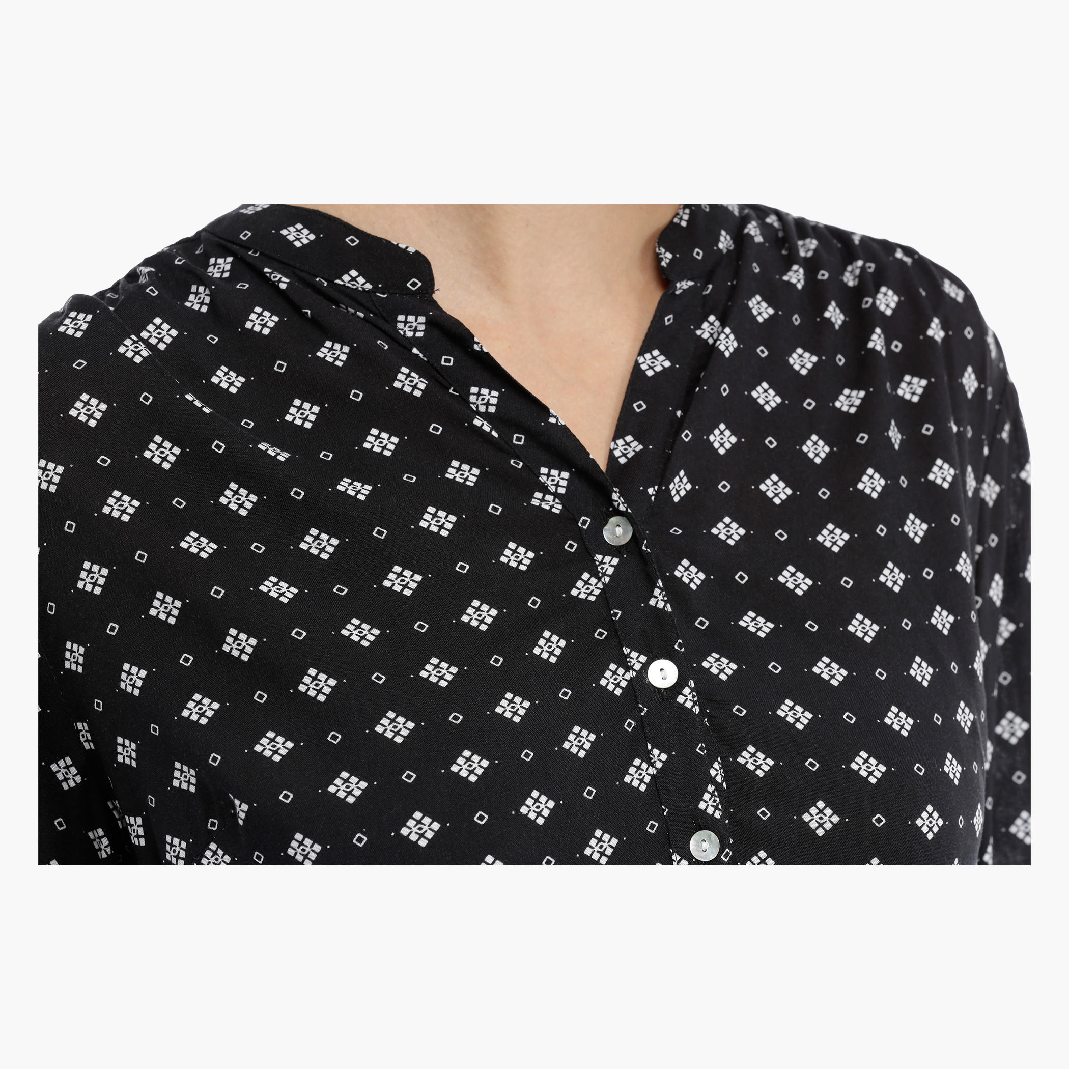 Printed Long Sleeves Top with V-Neck-women-clothing-shirtsandblouses-blouses-image-4