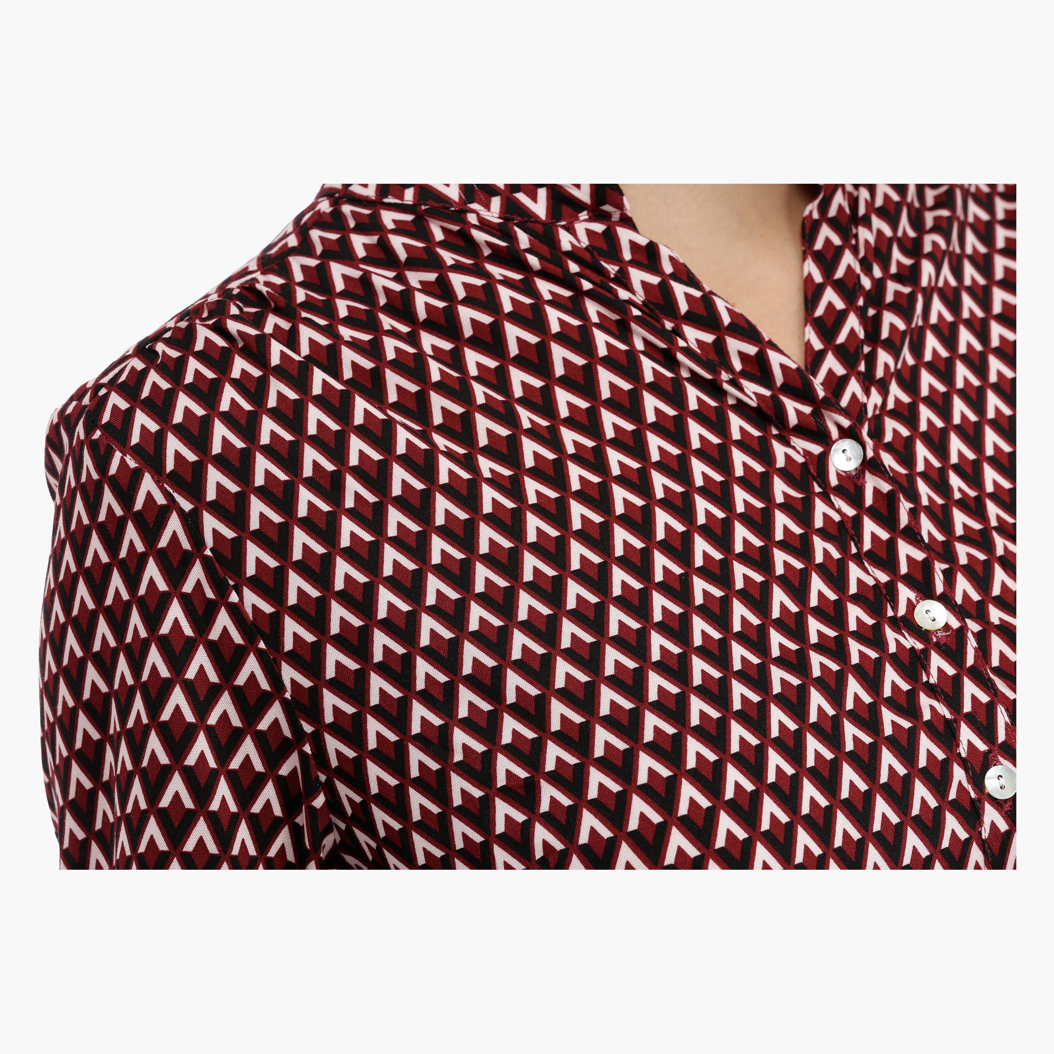 Printed Long Sleeves Top with V-Neck-women-clothing-shirtsandblouses-blouses-image-4