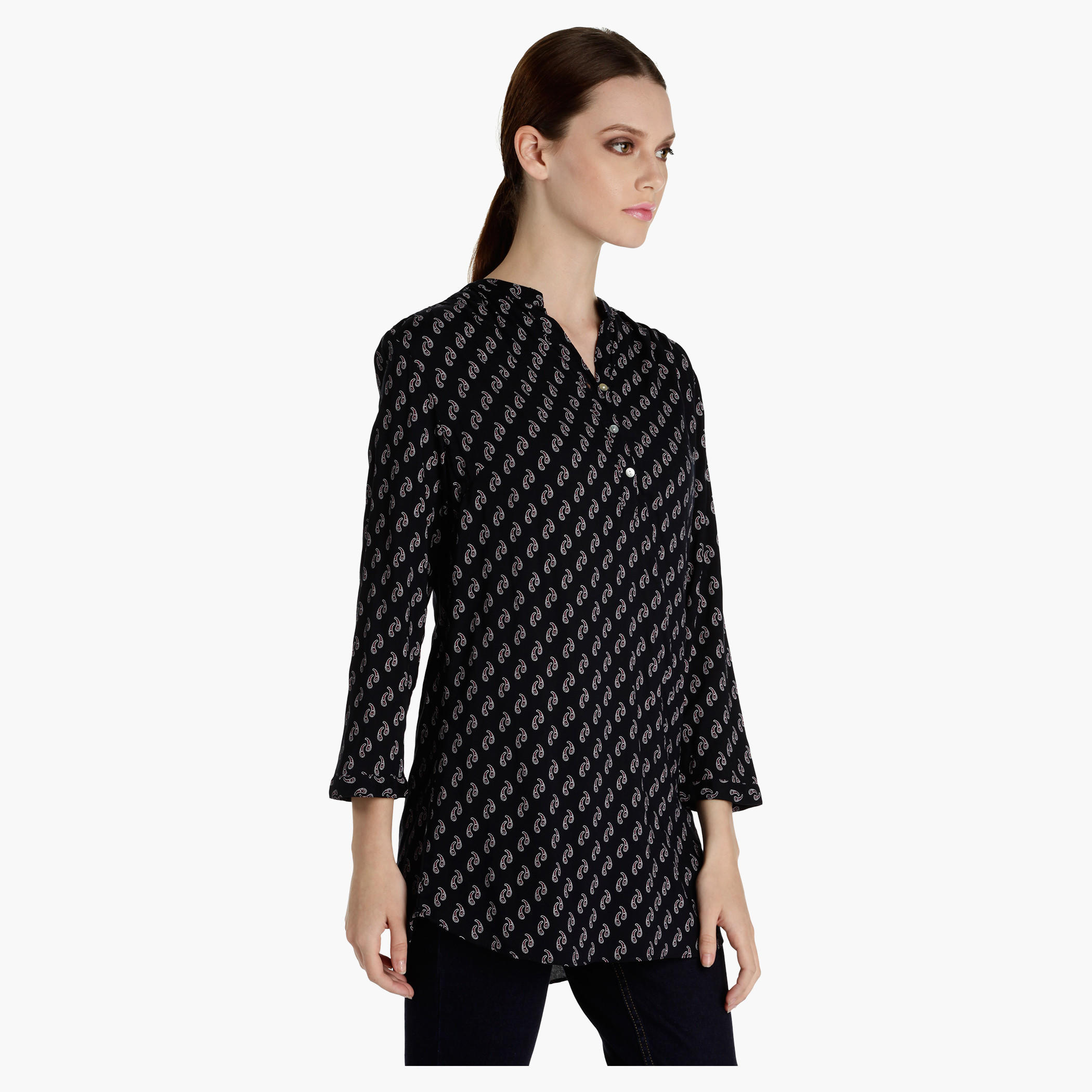 Printed Top with Long Sleeves-women-clothing-shirtsandblouses-blouses-image-3