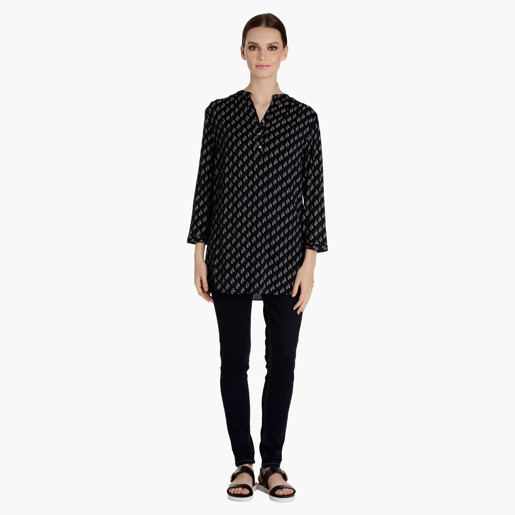 Printed Top with Long Sleeves-women-clothing-shirtsandblouses-blouses-image-5