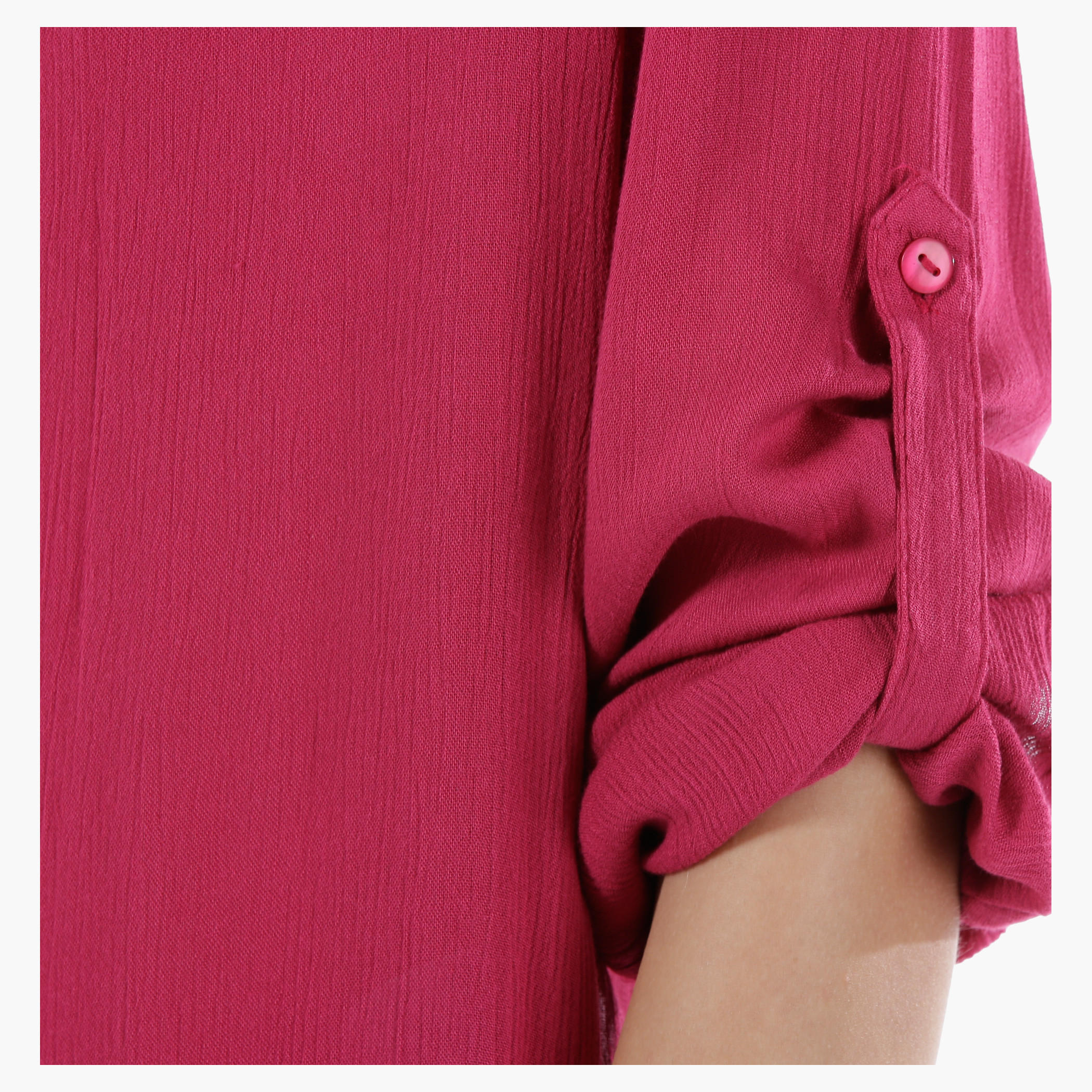 Long Tunic with Slit in Regular Fit-women-clothing-shirtsandblouses-blouses-image-3