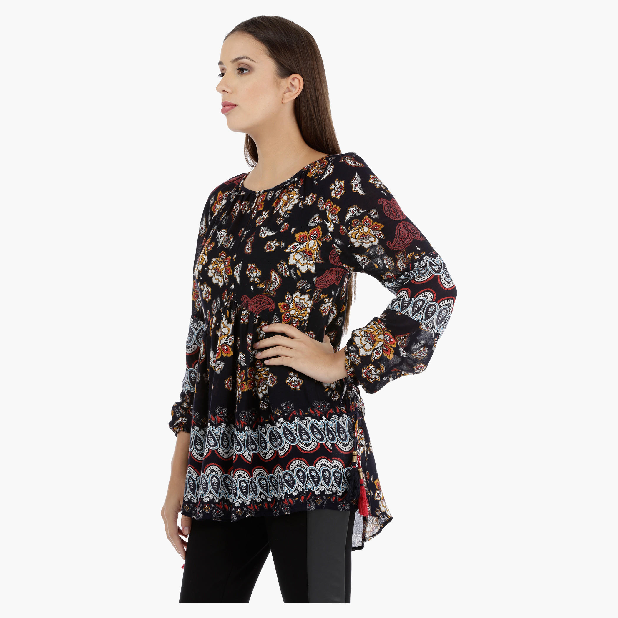 Printed Long Sleeves Top-women-clothing-shirtsandblouses-blouses-image-3