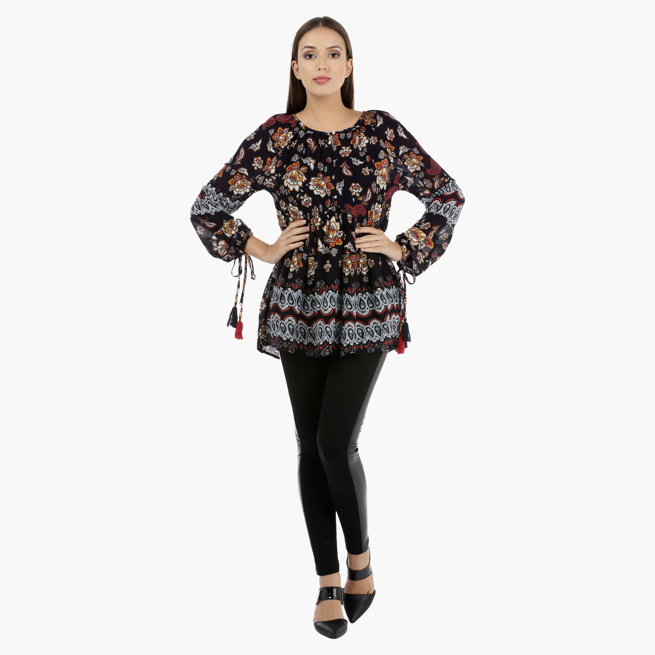 Printed Long Sleeves Top-women-clothing-shirtsandblouses-blouses-image-1