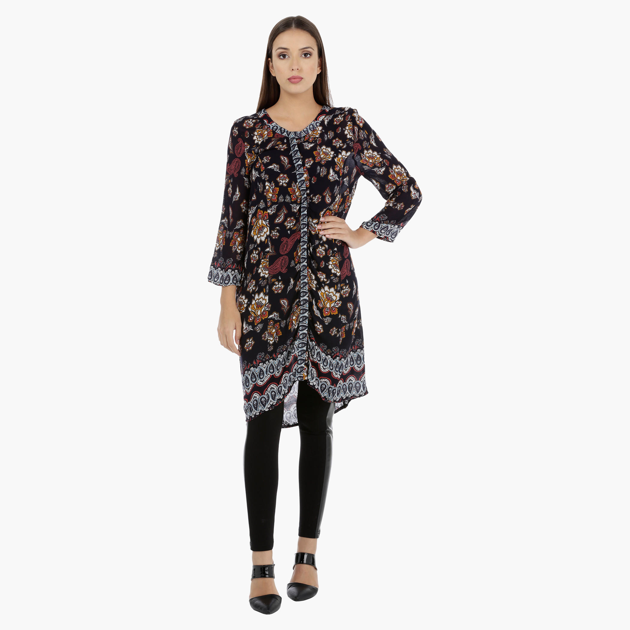 Printed Tunic with Scoop neck-women-clothing-shirtsandblouses-blouses-image-5