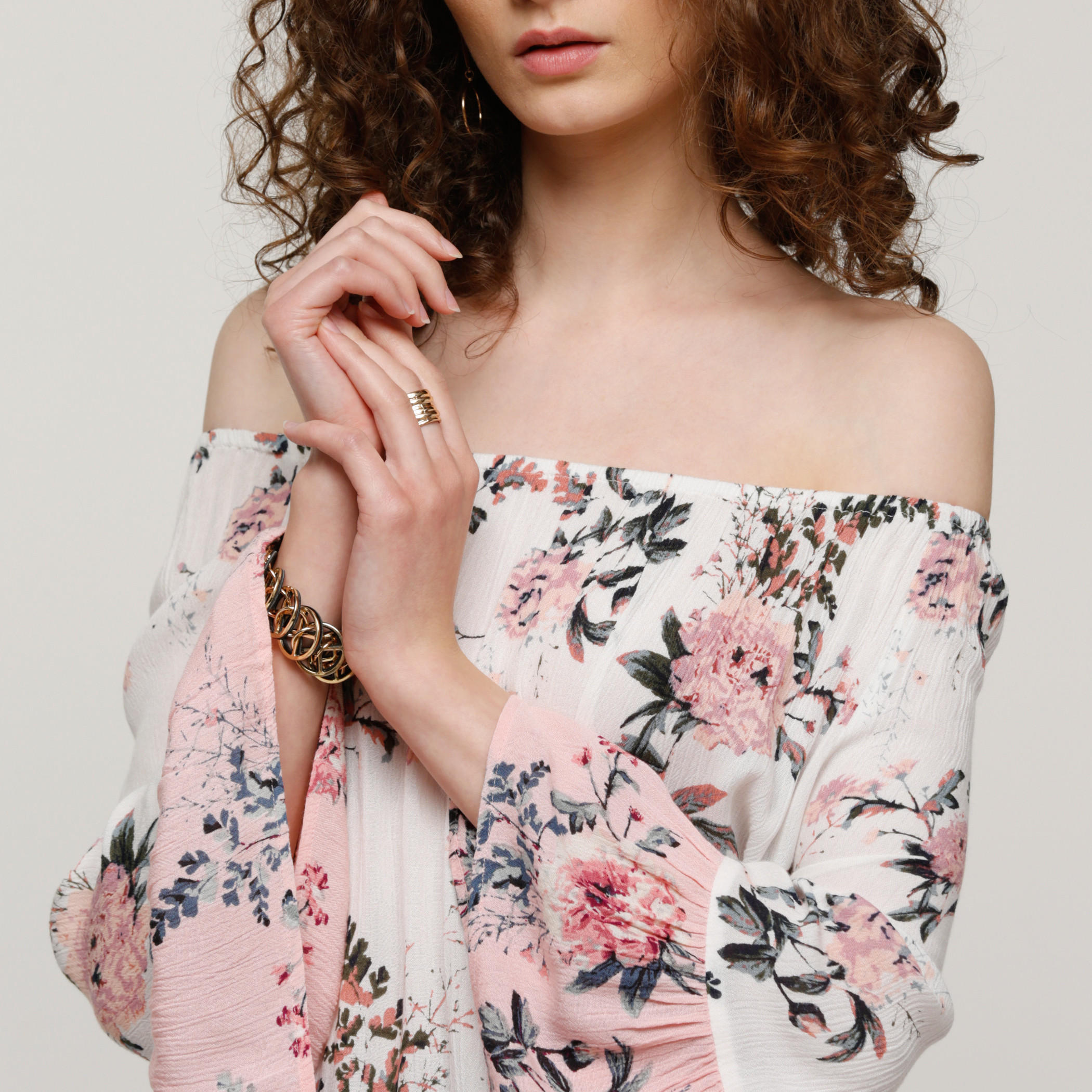 Printed Off Shoulder Top with Long Sleeves-women-clothing-shirtsandblouses-blouses-image-4