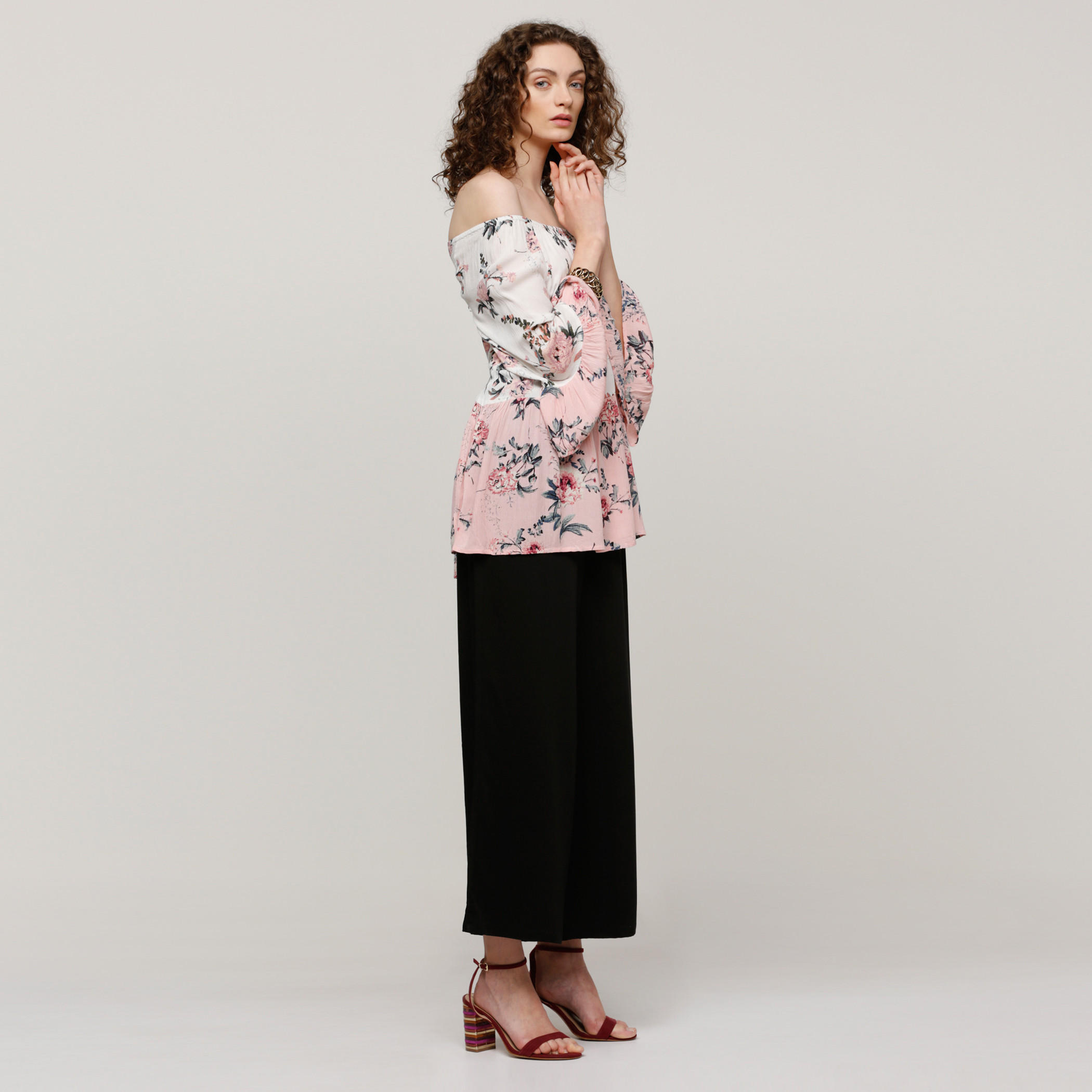 Printed Off Shoulder Top with Long Sleeves-women-clothing-shirtsandblouses-blouses-image-5