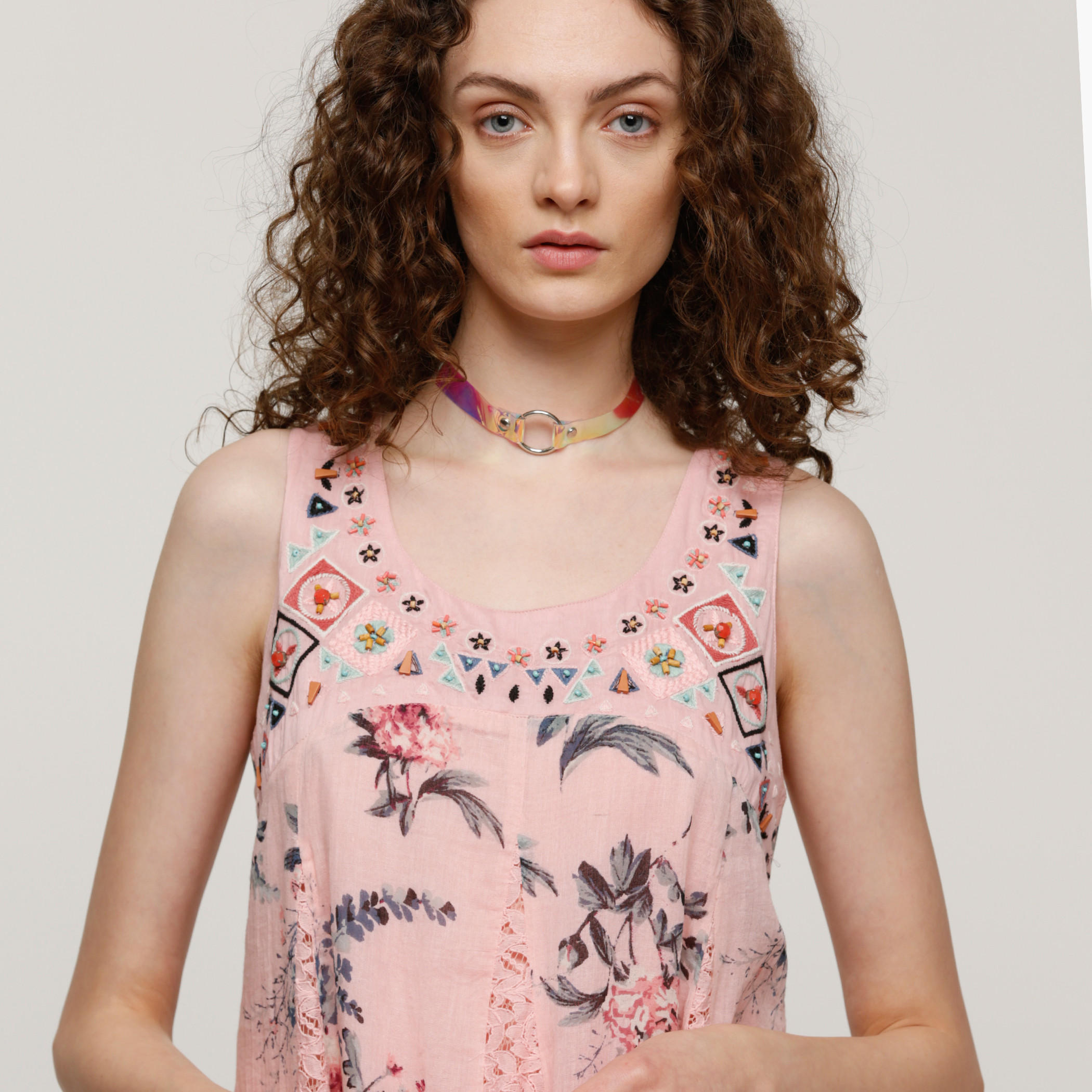 Printed Sleeveless Dress with Scoop Neck-women-clothing-dresses-image-4
