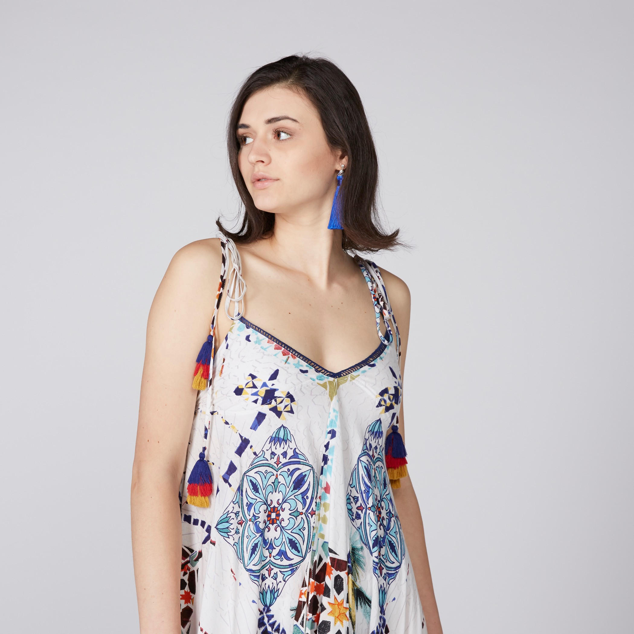 Printed Dress with Asymmetric Hem-women-clothing-dresses-image-1
