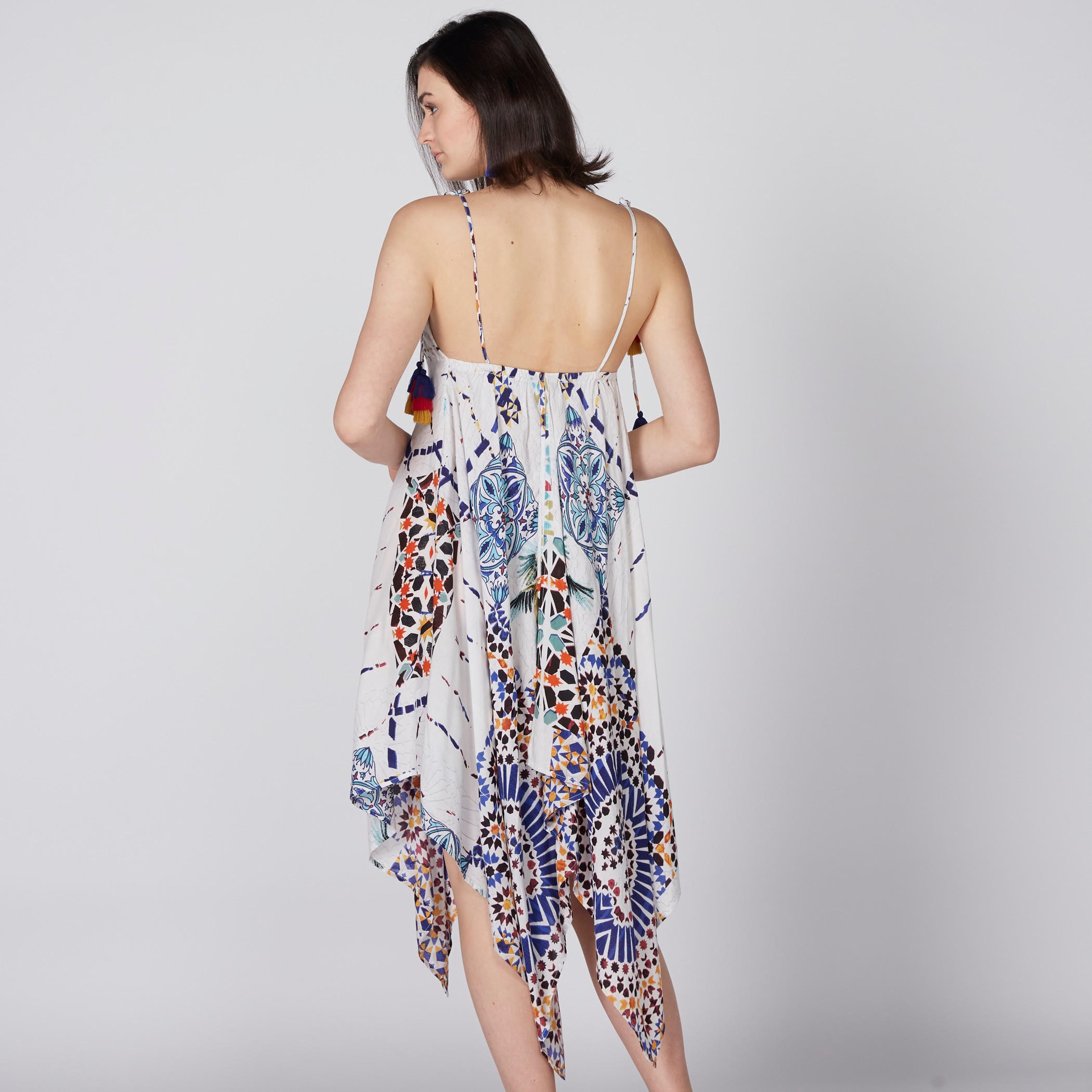 Printed Dress with Asymmetric Hem-women-clothing-dresses-image-3