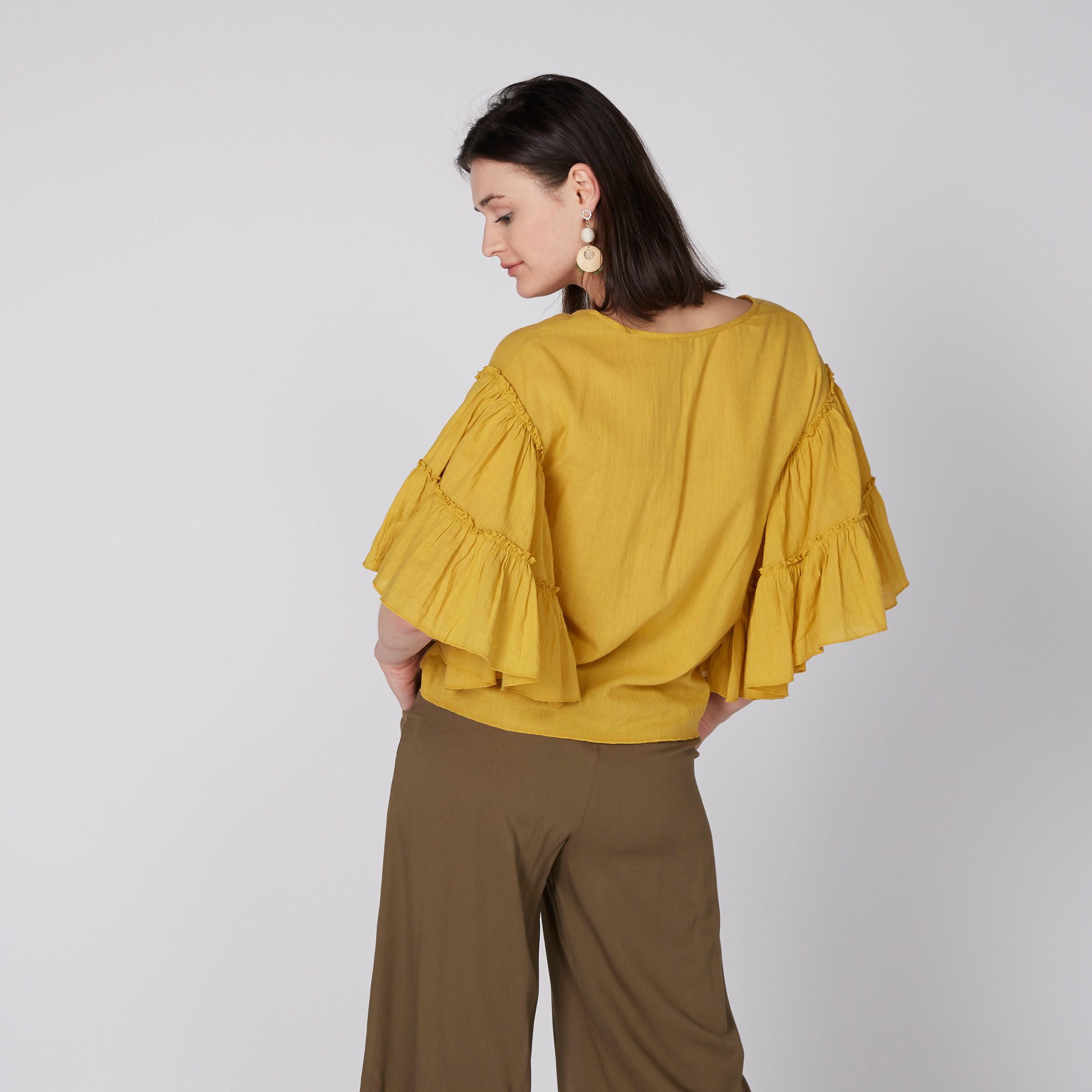بلوزة بأكمام كشكش ورباط-women-clothing-shirtsandblouses-blouses-image-4