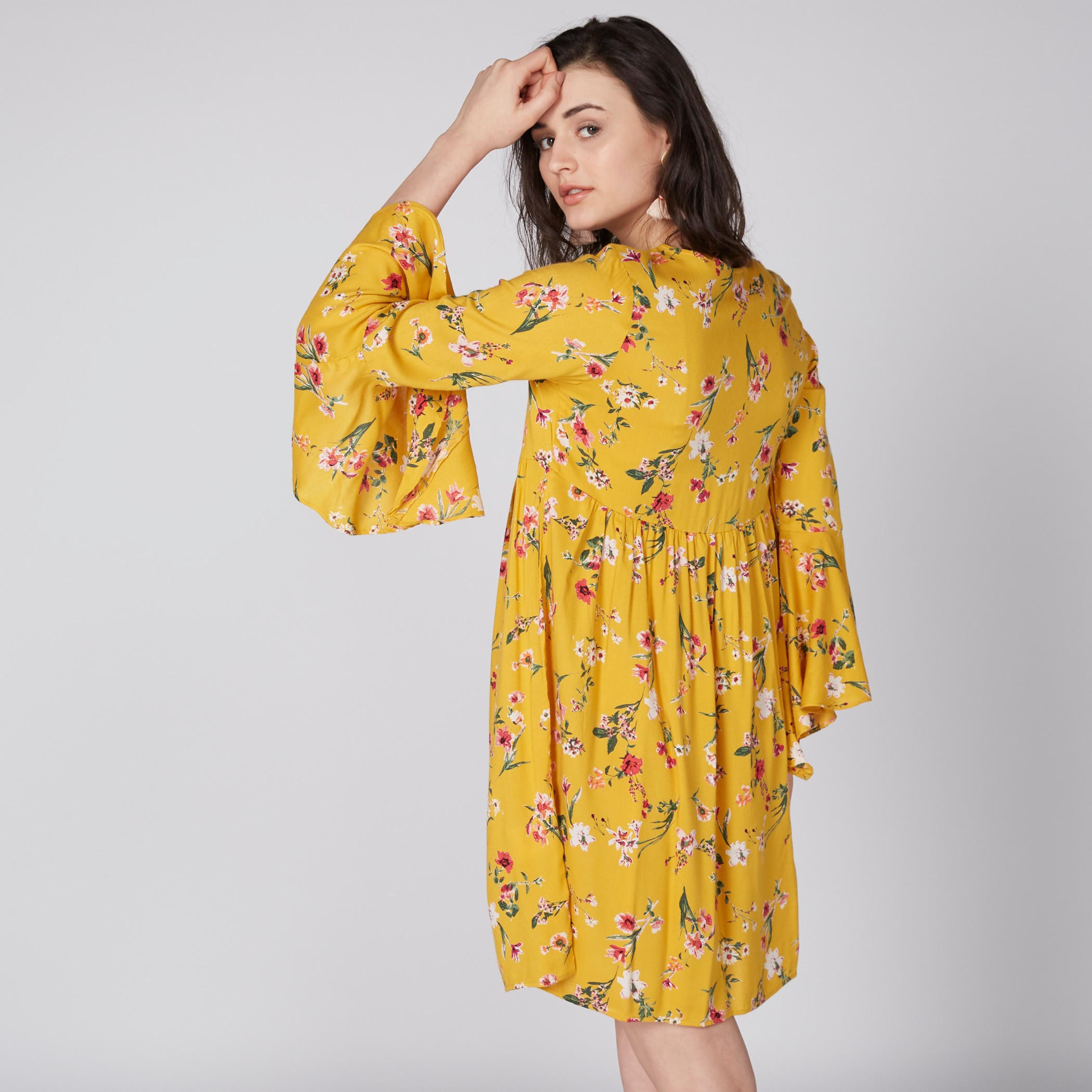 فستان متوسط الطول بأكمام طويلة وطبعات-women-clothing-dresses-image-4