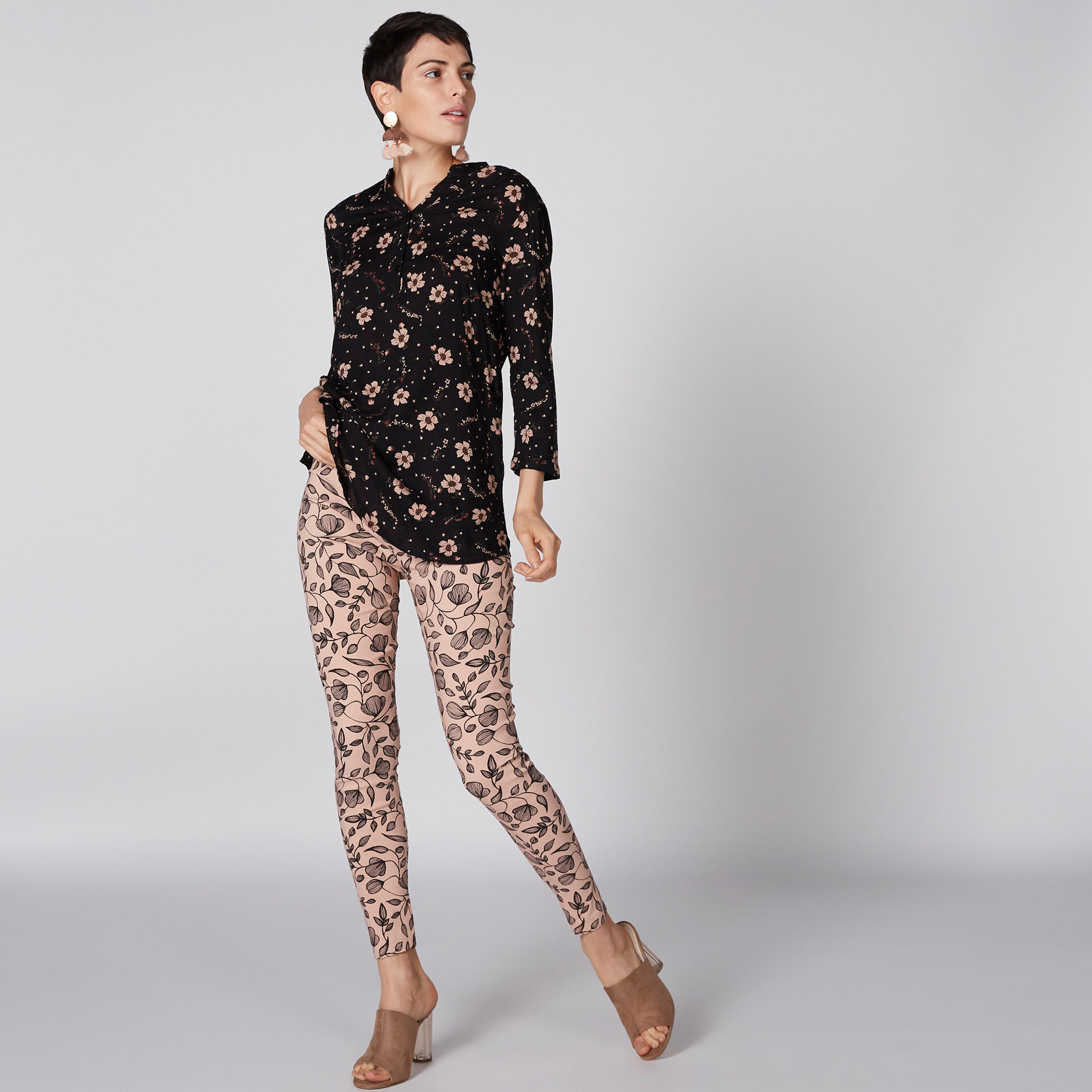 بلوزة بأكمام 3/4 وطبعات-women-clothing-shirtsandblouses-blouses-image-2