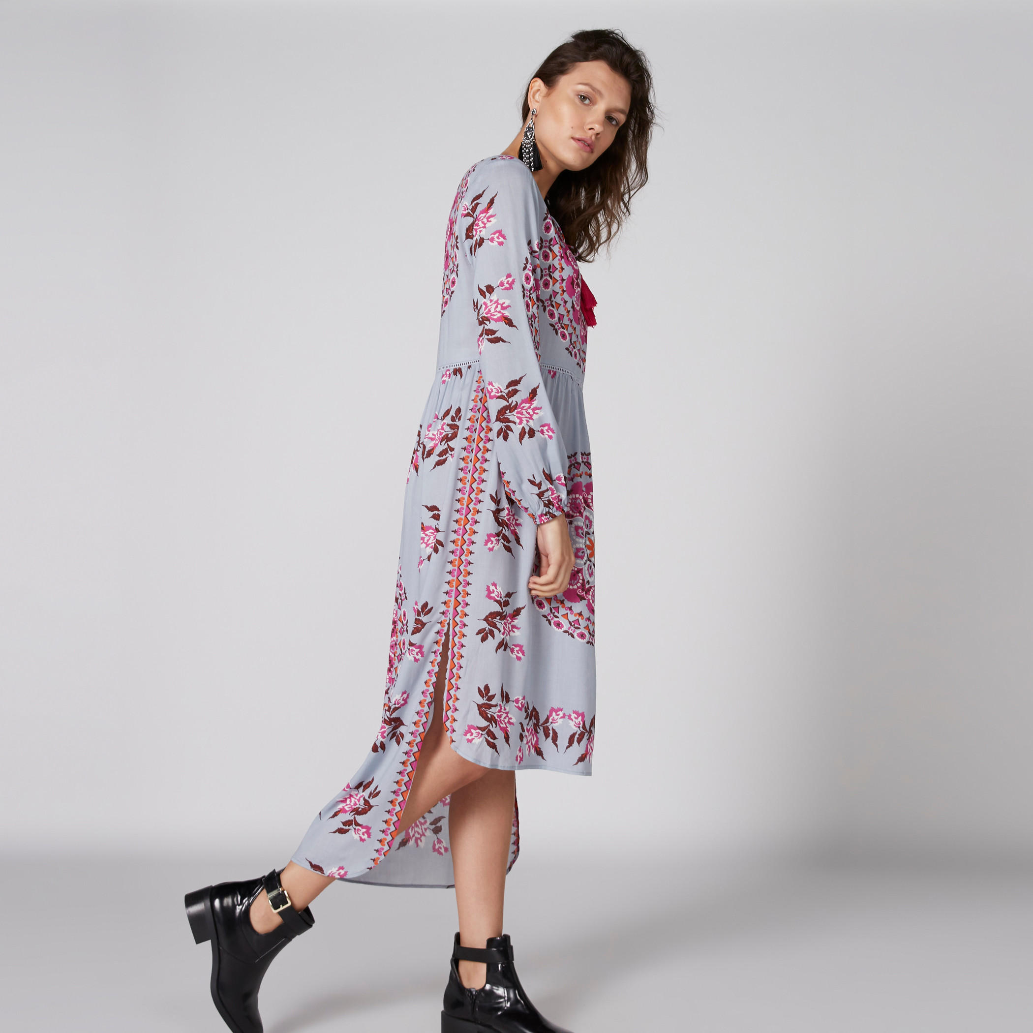 فستان ميدي بطبعات وأكمام طويلة وحواف غير مستوية-women-clothing-dresses-image-3