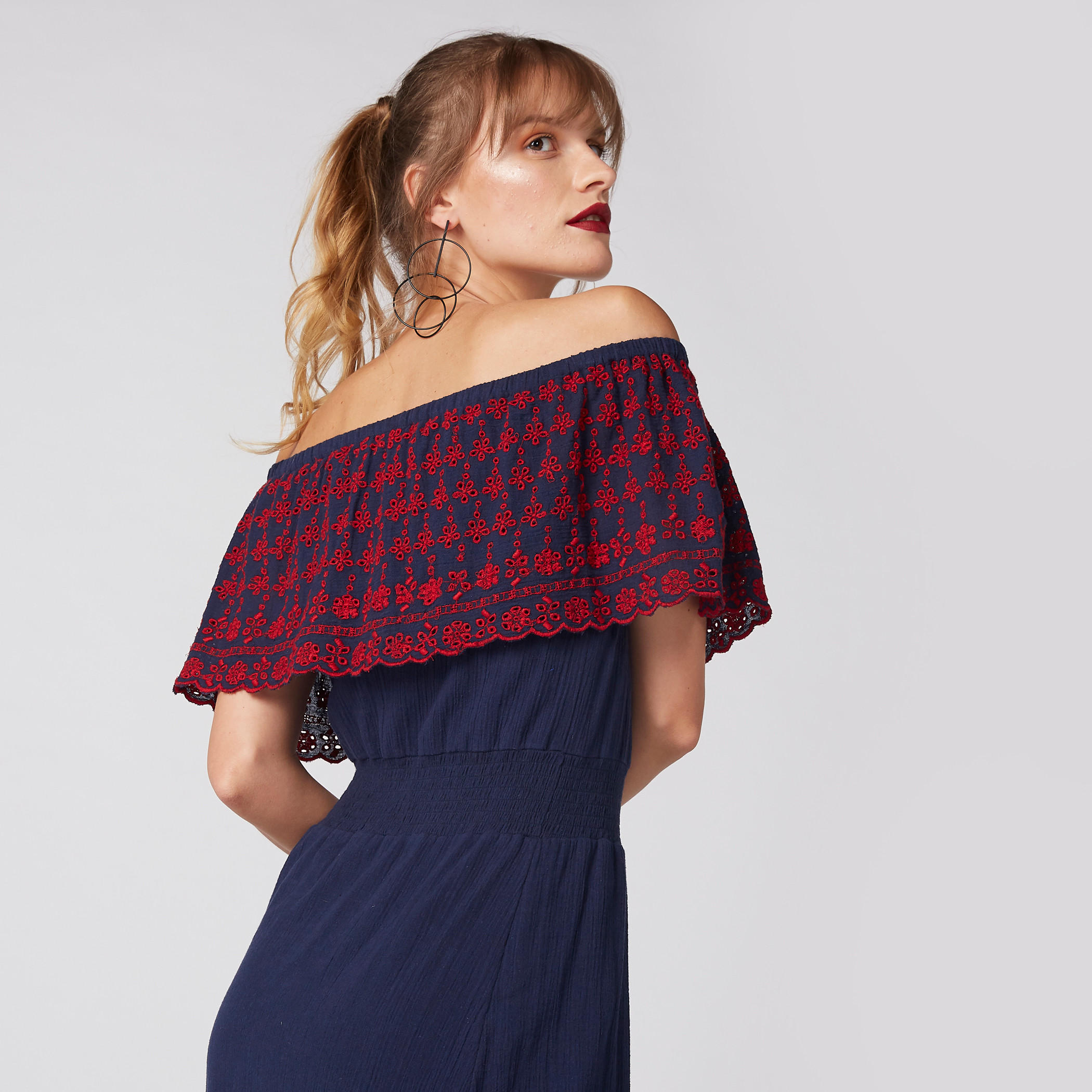 Off Shoulder Maxi Dress with Embroidery-women-clothing-dresses-image-5