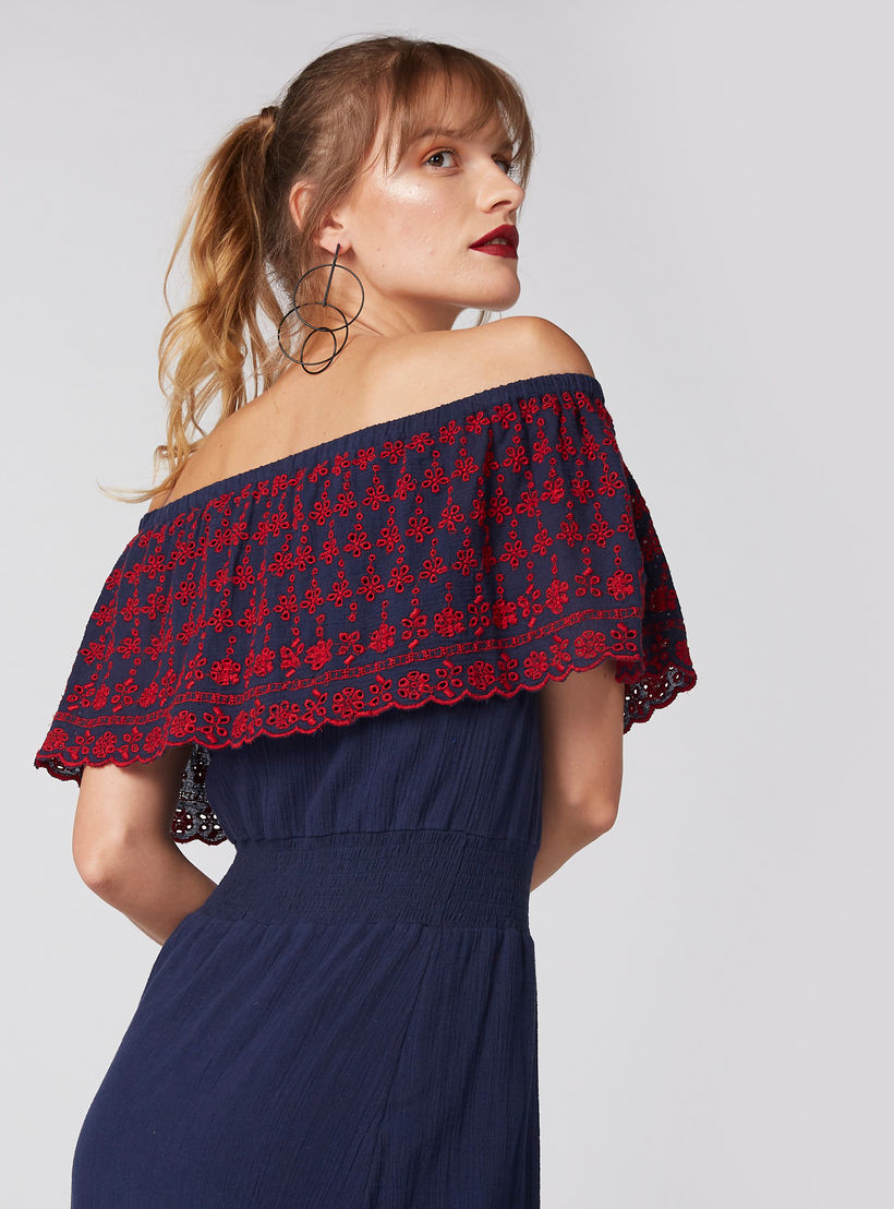 Off Shoulder Maxi Dress with Embroidery-women-clothing-dresses-image-5