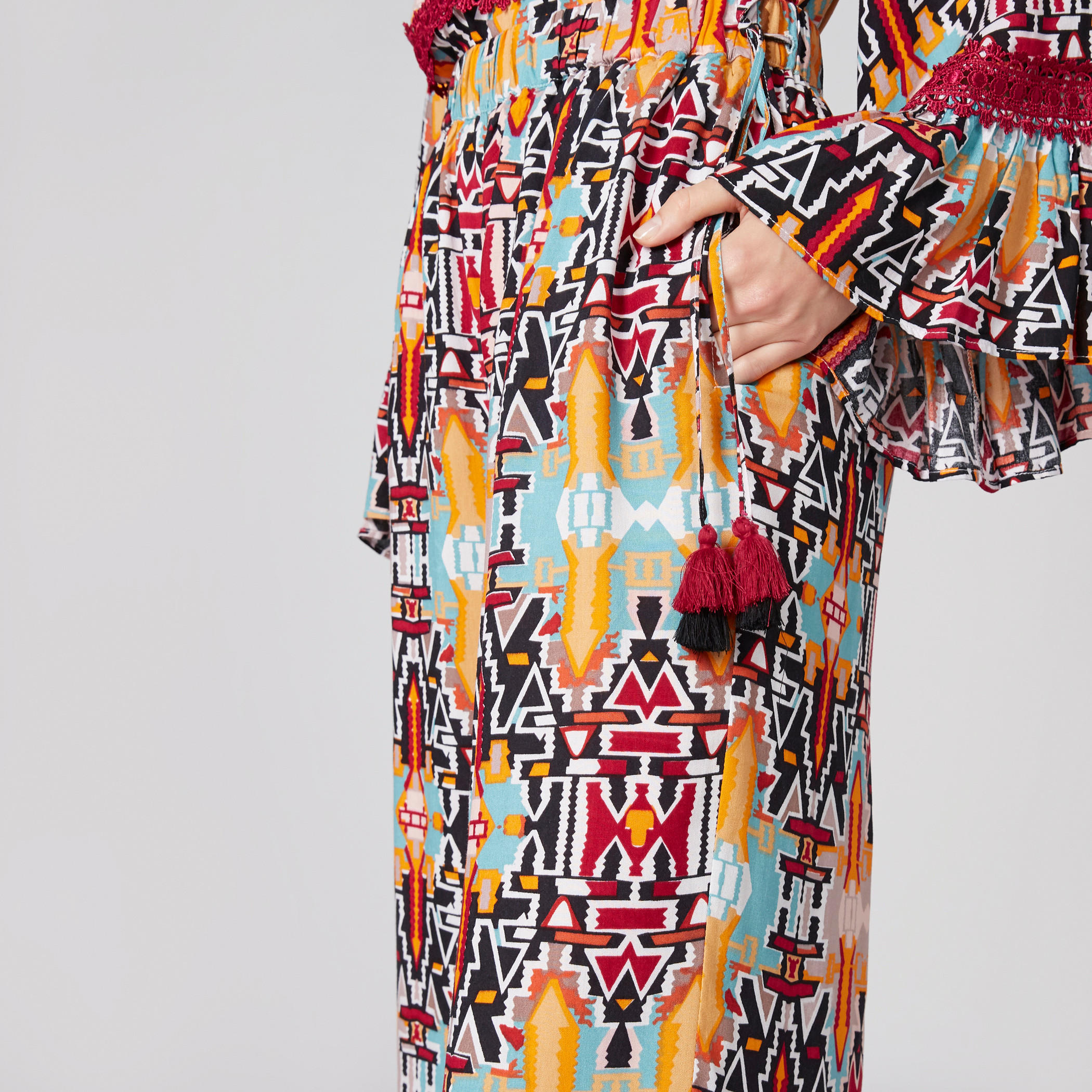 Printed Full Length Palazzo with Elastic Closure-women-clothing-bottoms-trousers-image-5