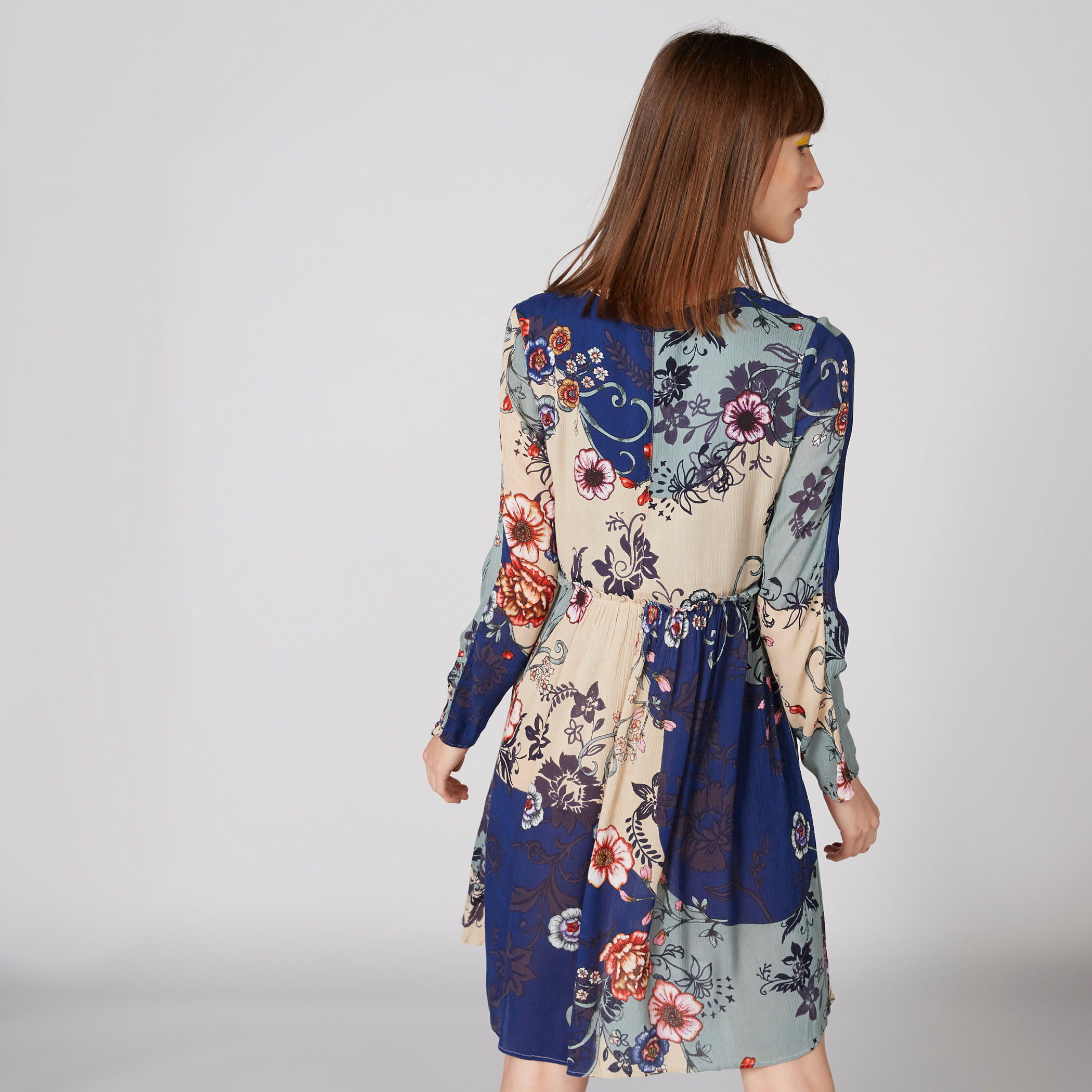 فستان إيه لاين بأكمام طويلة وشرّابات وطبعات-women-clothing-dresses-image-2