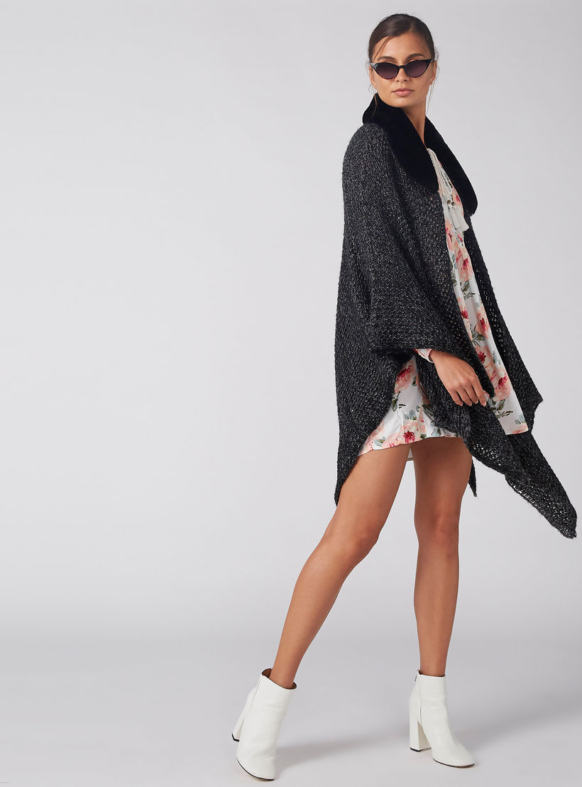 فستان بأكمام طويلة وأربطة وطبعات زهرية-women-clothing-dresses-image-5