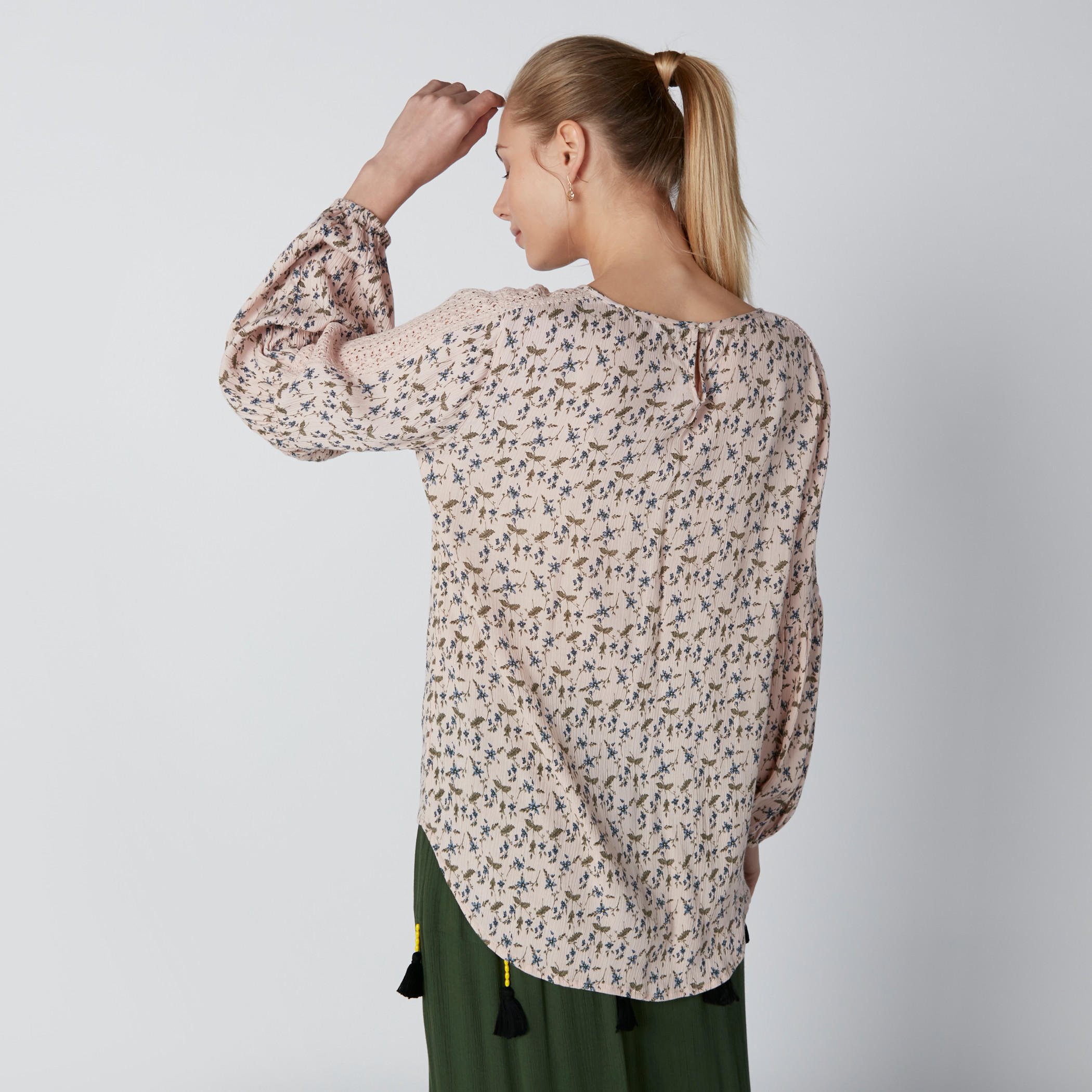 Printed Top with Long Sleeves and Round Neck-women-clothing-shirtsandblouses-blouses-image-2