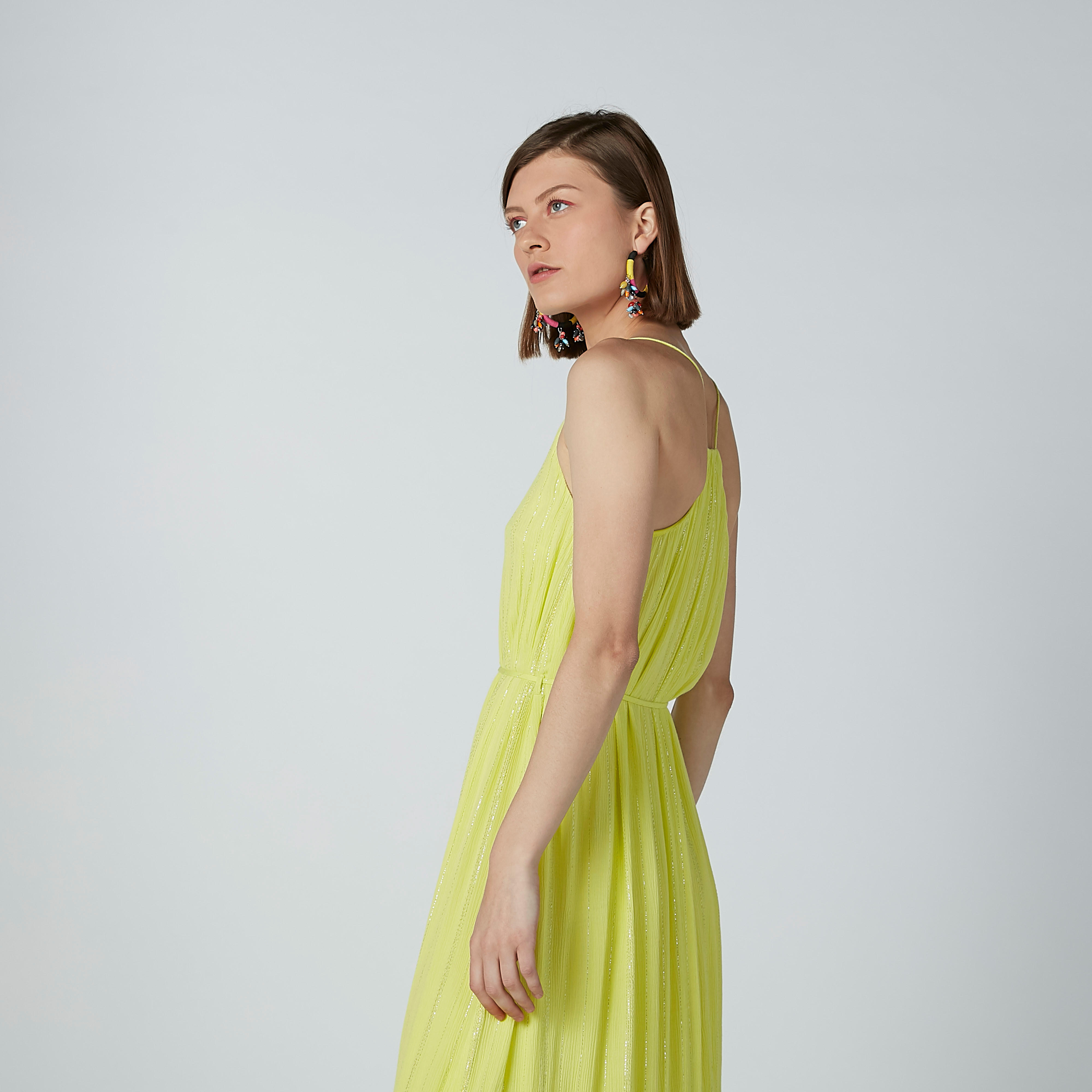 Textured Maxi A-line Dress with Tie Ups and Straps-women-clothing-dresses-image-5