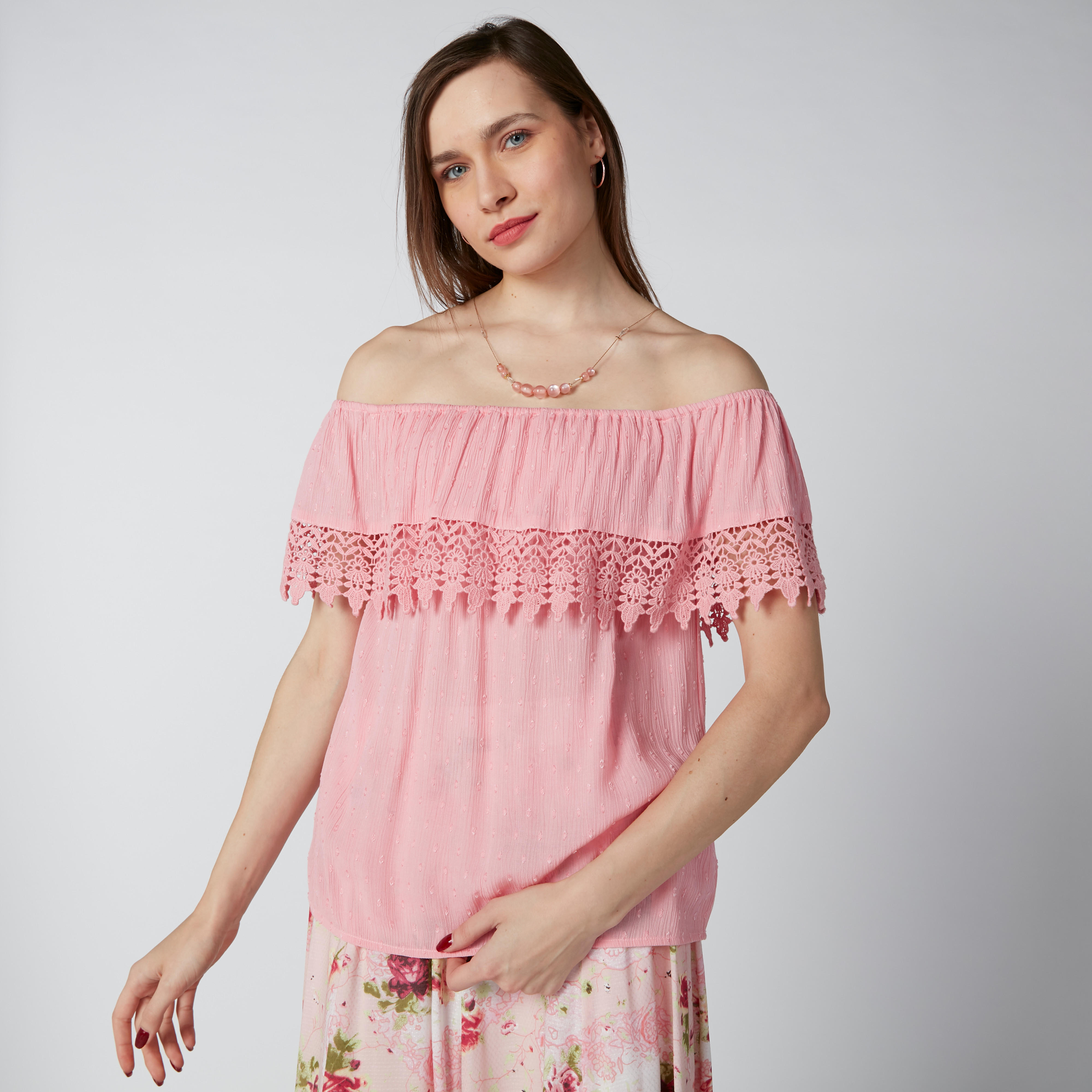 Lace Detail Off Shoulder Top-women-clothing-shirtsandblouses-blouses-image-3