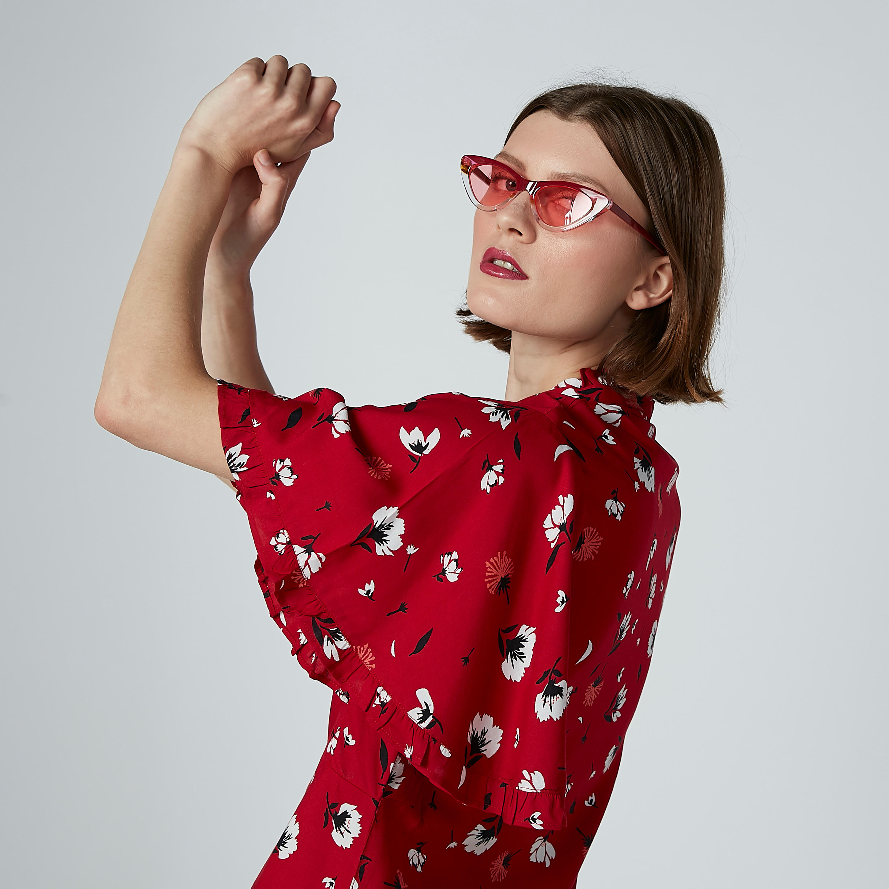 تونيك بأكمام واسعة وأربطة وطبعات-women-clothing-shirtsandblouses-blouses-image-1