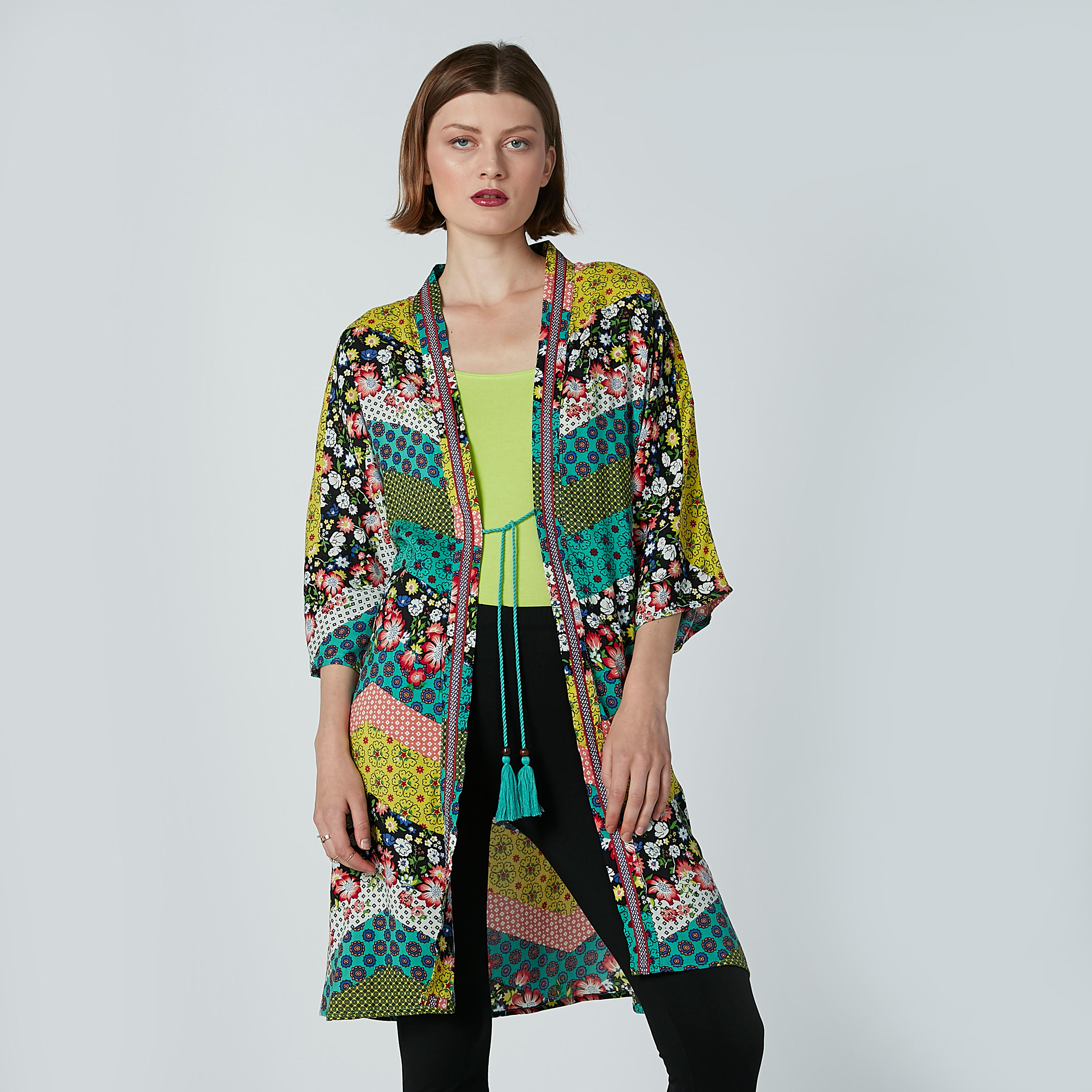 سترة بأكمام 3/4 وأربطة وطبعات-women-winterwear-cardigansandjumpers-cardigans-image-1