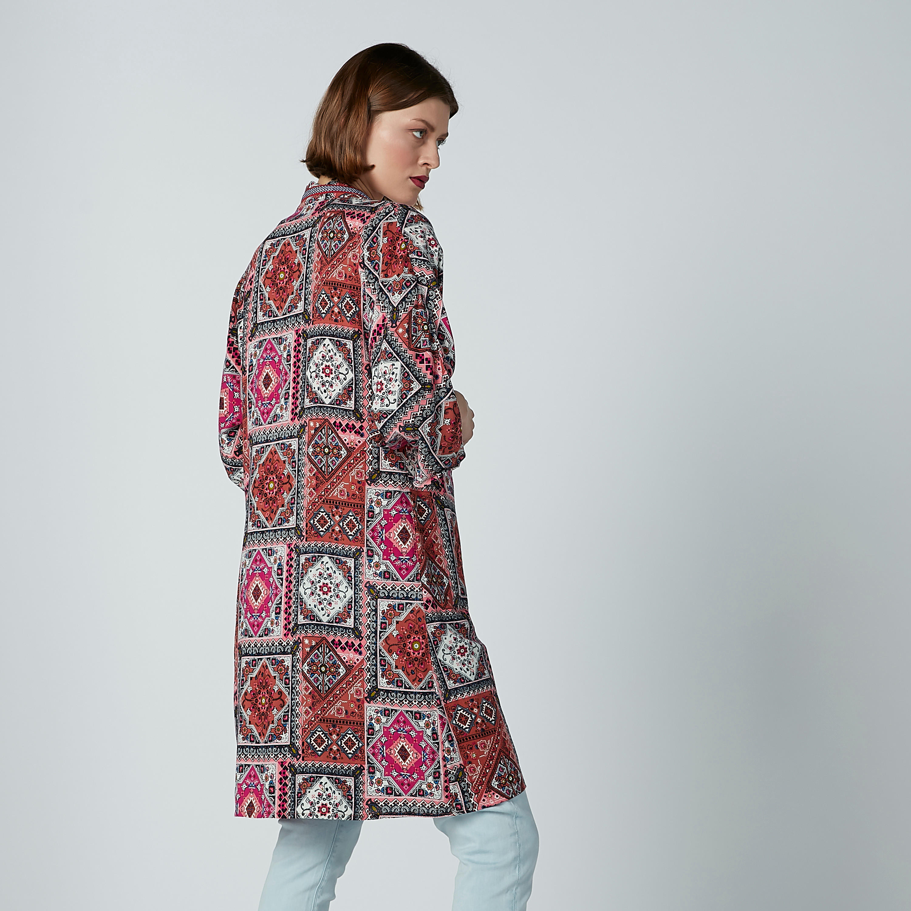سترة بأكمام 3/4 وأربطة وطبعات-women-winterwear-cardigansandjumpers-cardigans-image-3