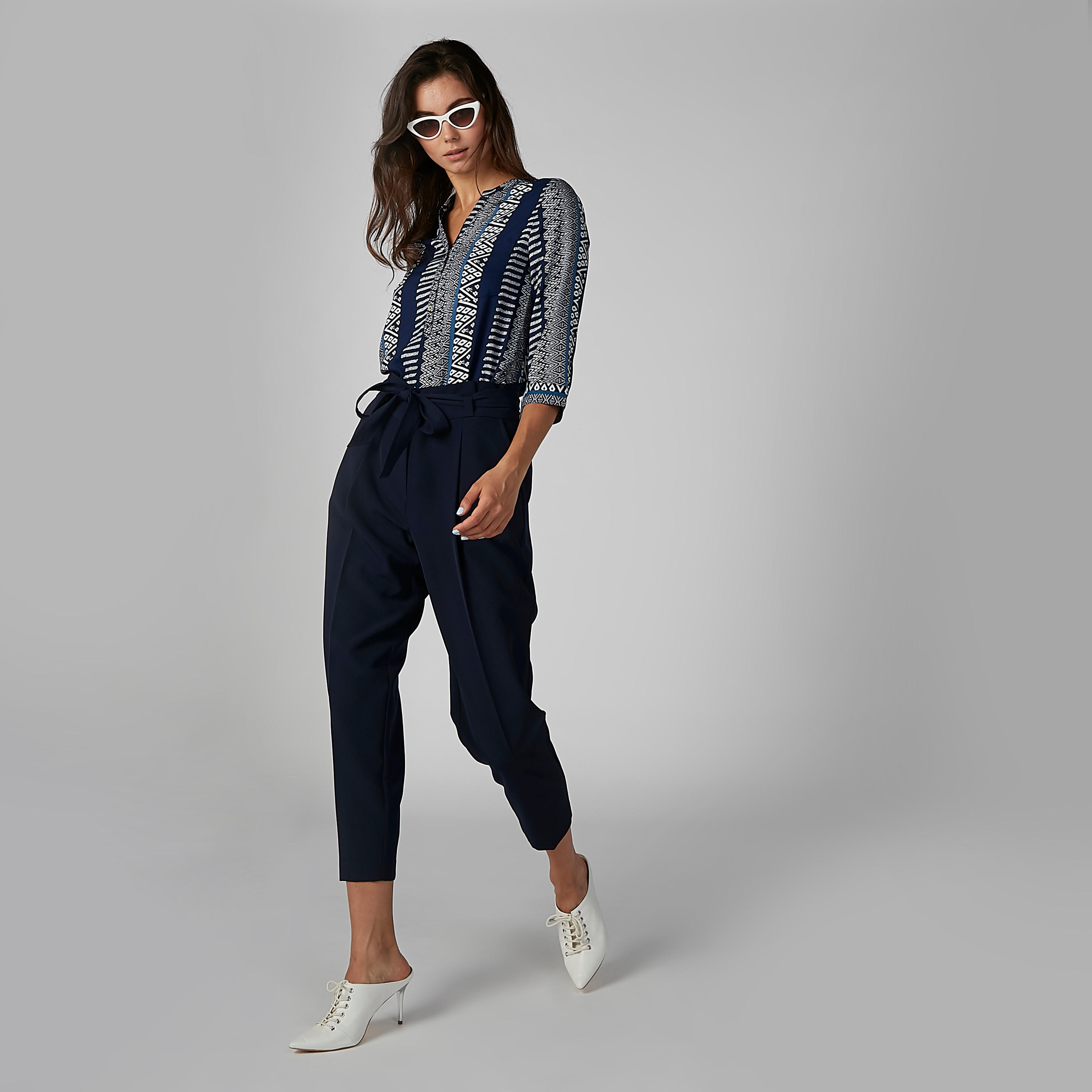 قميص مستدام طويل بياقة ماندارين وطبعات-women-clothing-shirtsandblouses-shirts-image-3