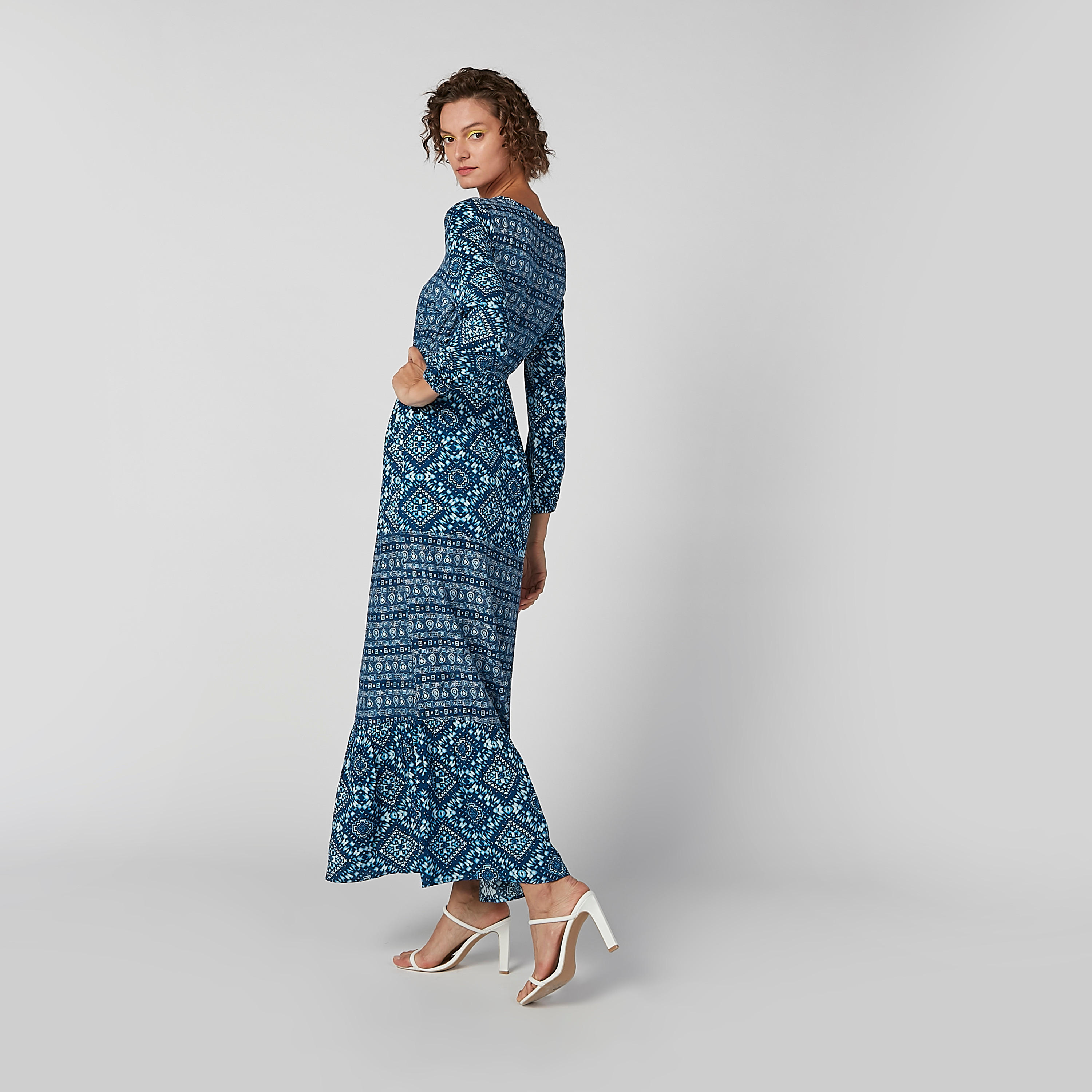 فستان مستدام طويل بأكمام طويلة وأربطة وطبعات-women-clothing-dresses-image-4