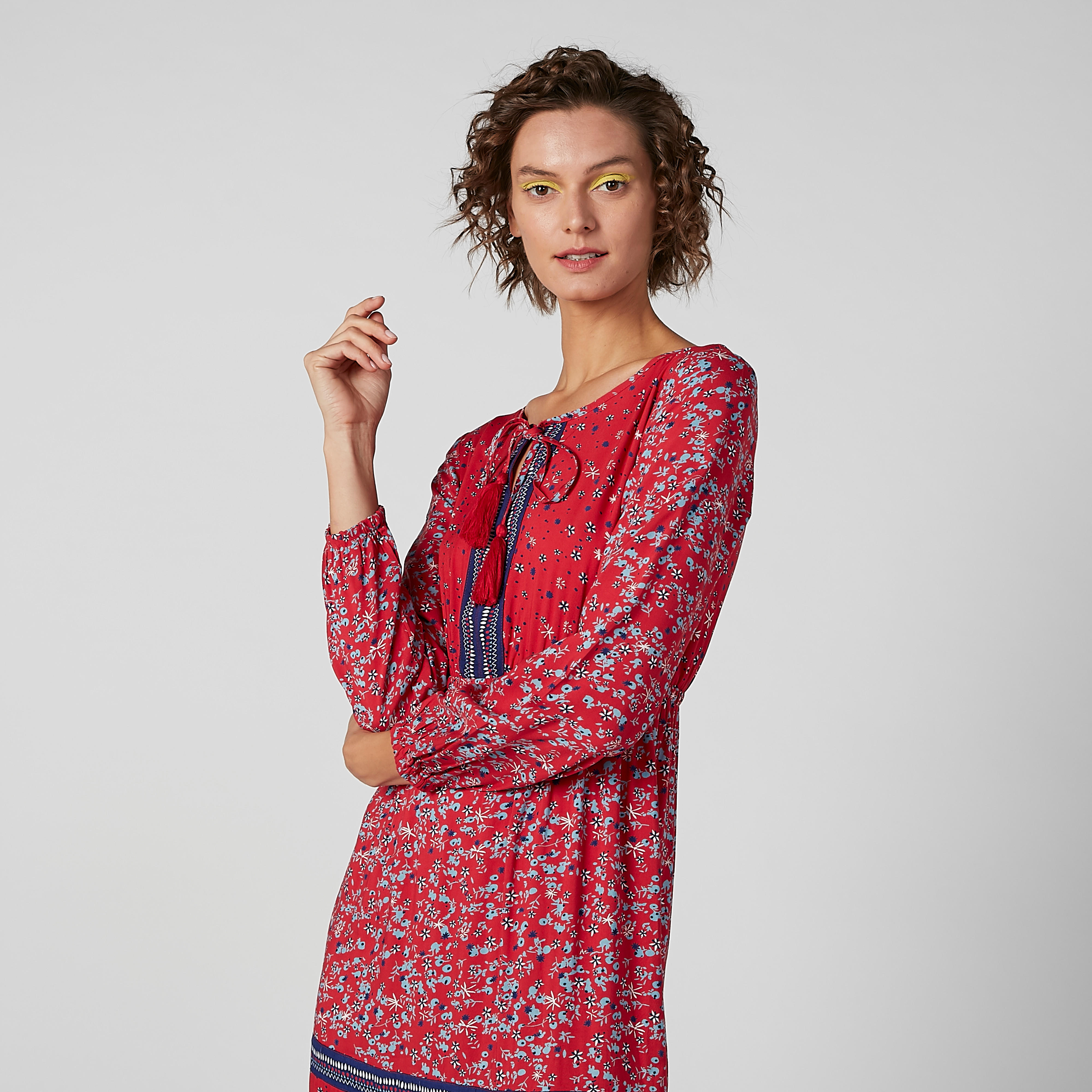 فستان طويل مستدام بأكمام طويلة وأربطة وطبعات-women-clothing-dresses-image-6