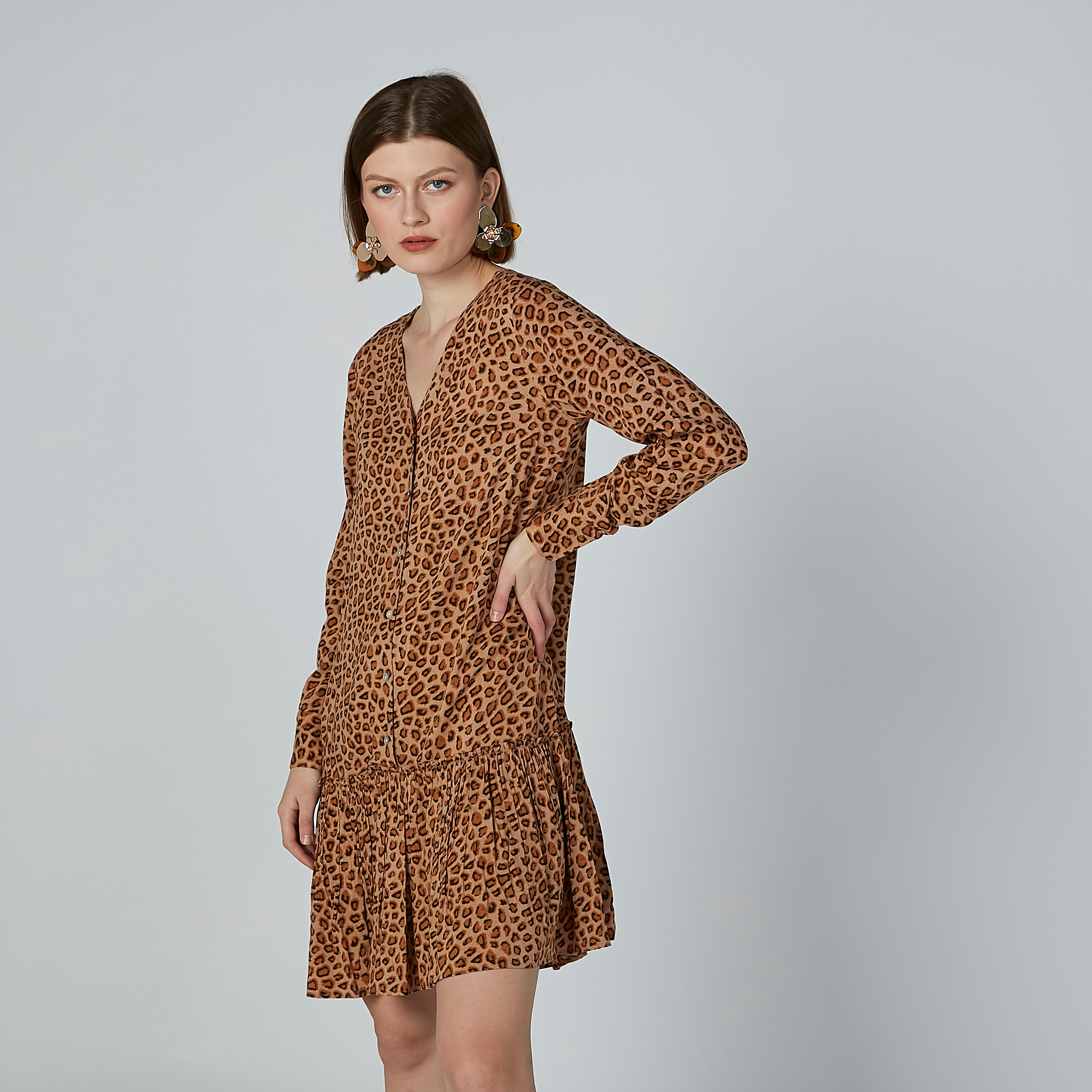 تونيك بياقة V وأكمام طويلة وطبعات حيوانات-women-clothing-shirtsandblouses-blouses-image-3